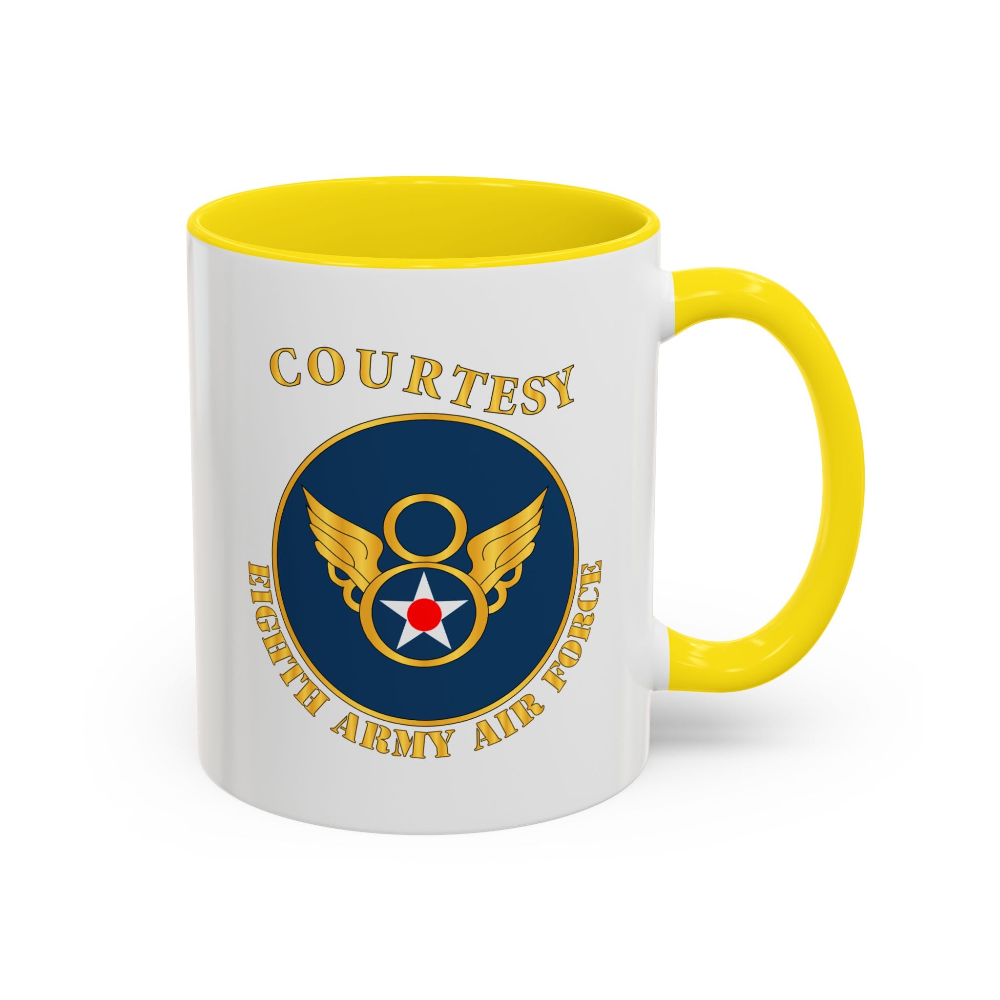 Accent Coffee Mug - AAC - 8th Air Force - WWII - Courtesy 8 AAF x 300