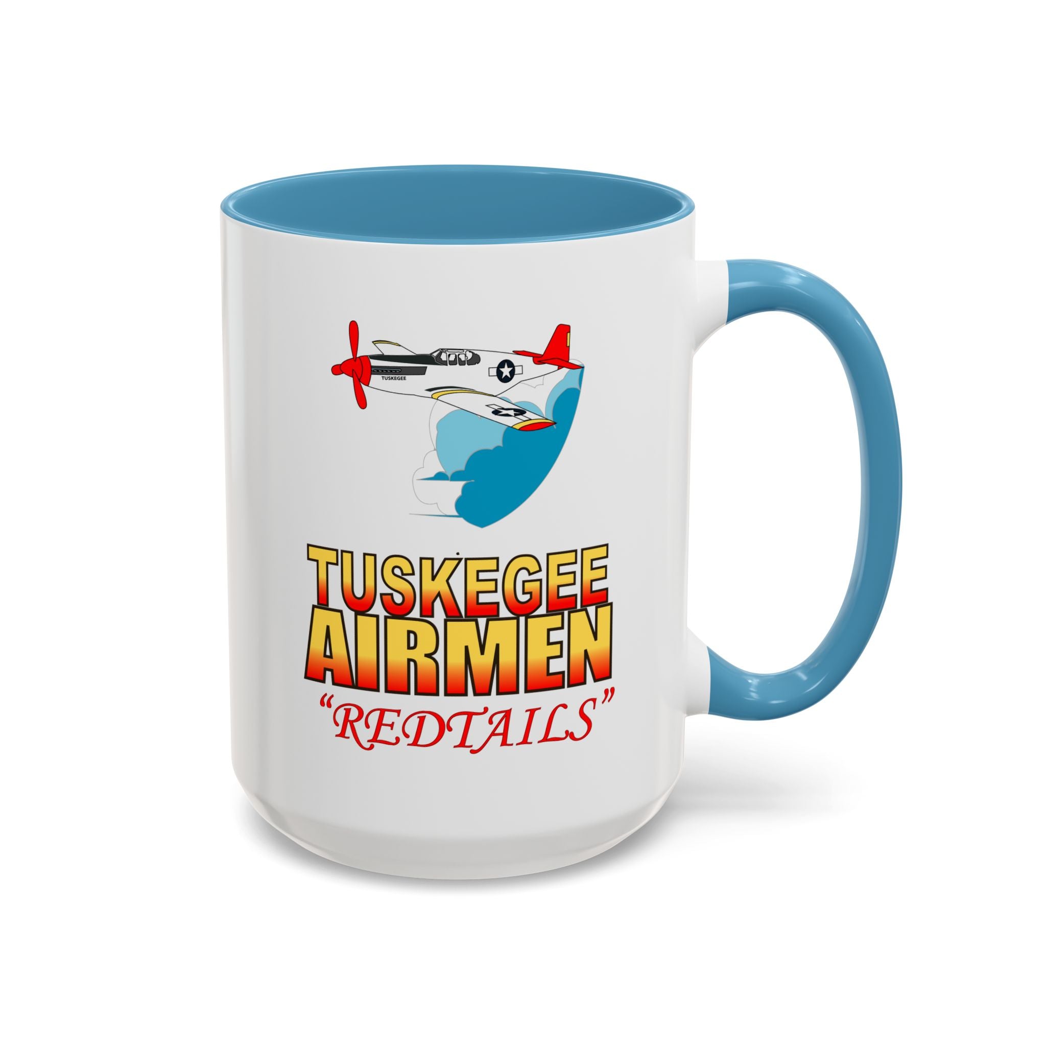 Accent Coffee Mug - Army Air Corp - Tuskegee Airmen - Redtails - AC - X 300
