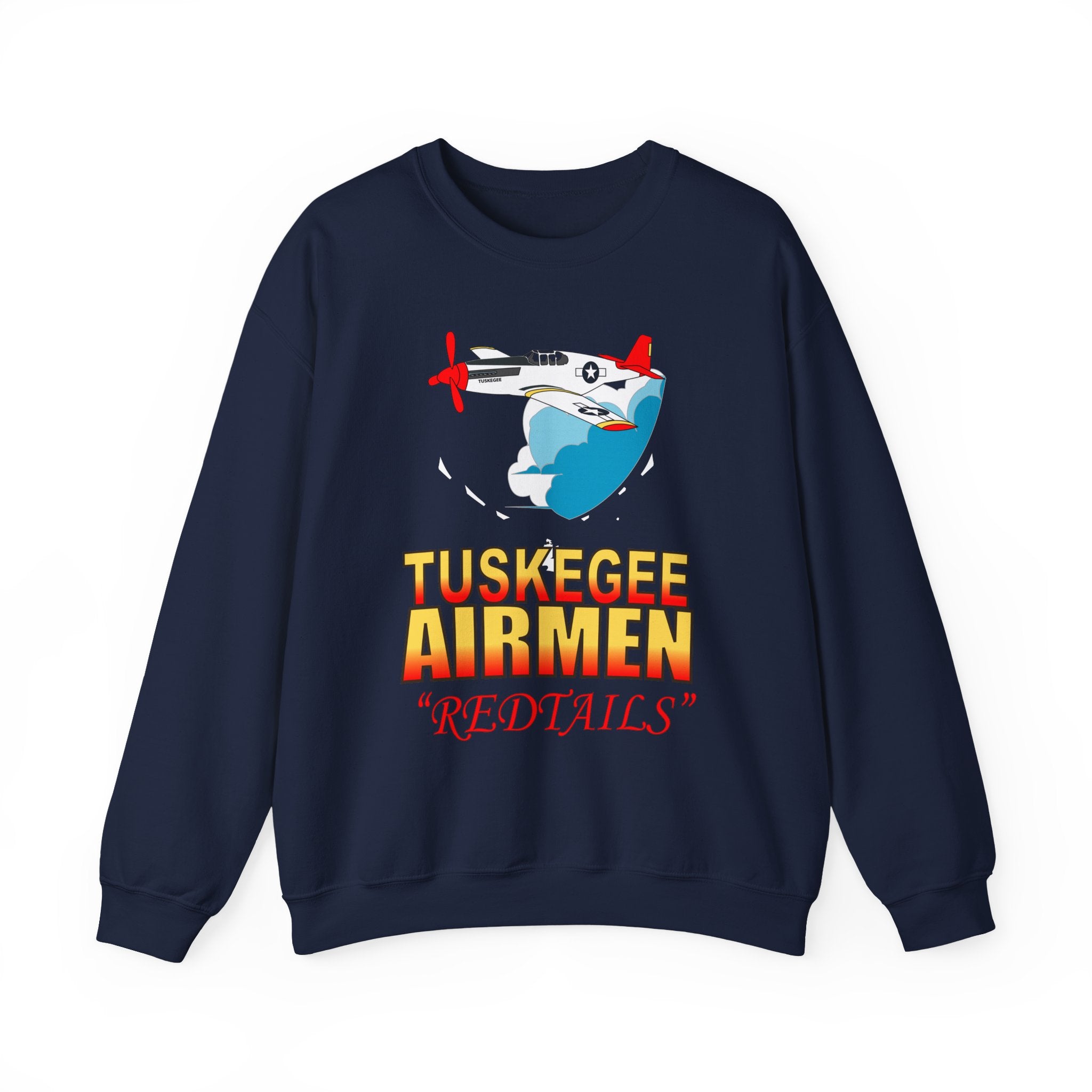 Crewneck Sweatshirt - Army Air Corp - Tuskegee Airmen - Redtails - AC - X 300