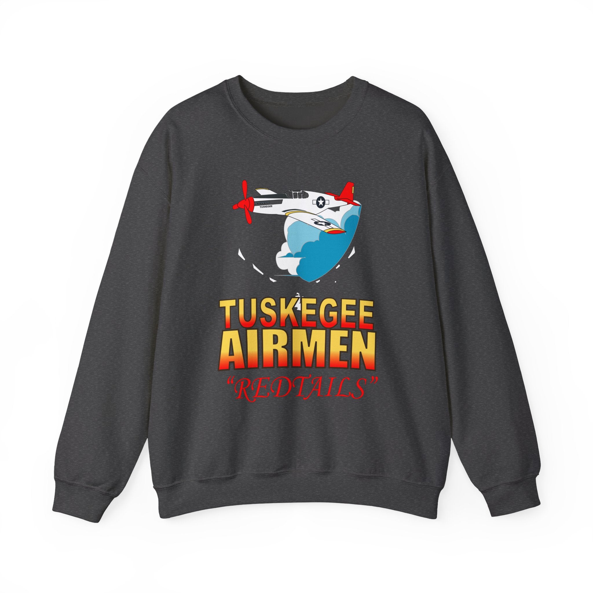 Crewneck Sweatshirt - Army Air Corp - Tuskegee Airmen - Redtails - AC - X 300