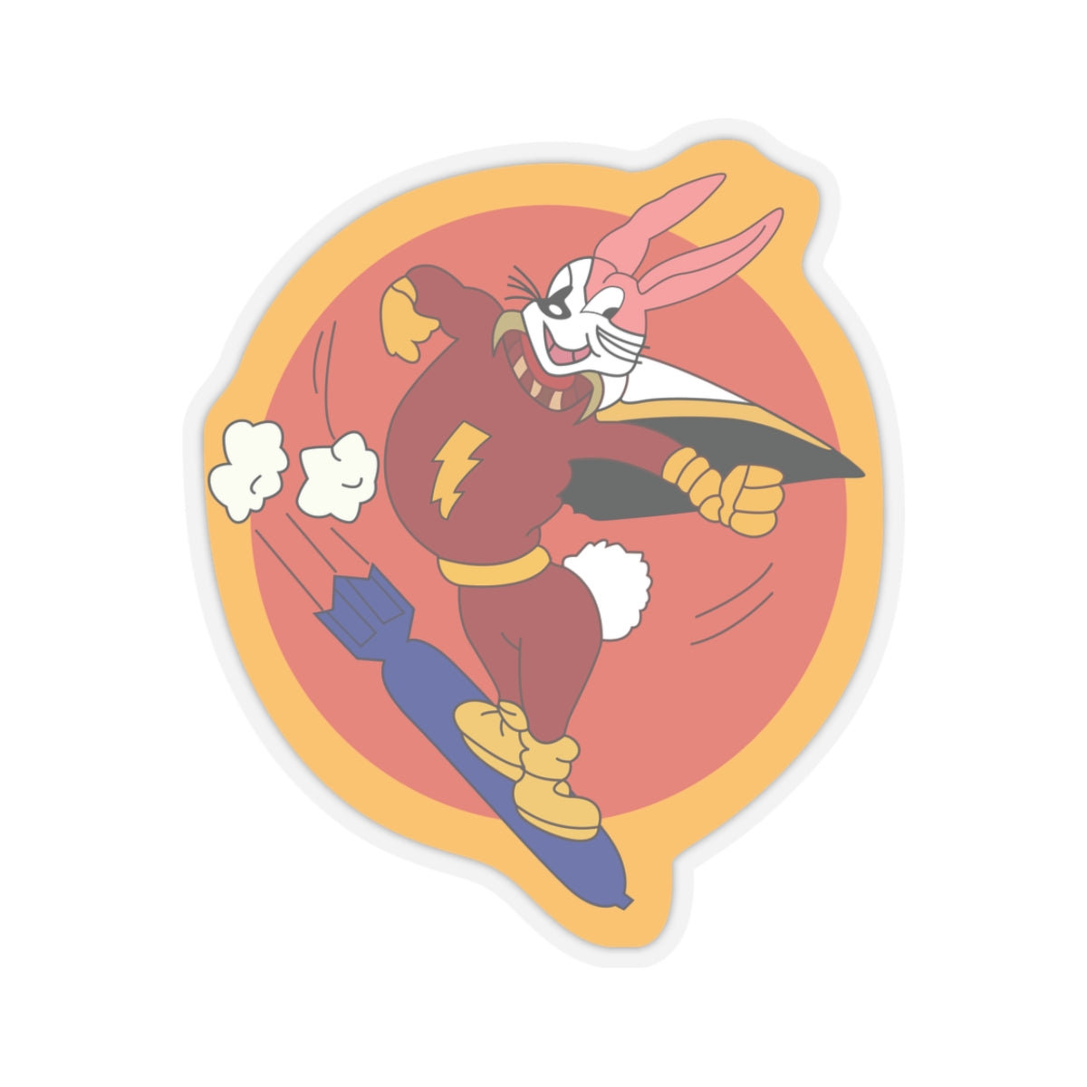 Kiss-Cut Stickers - ACC - 715th  Bombardment Squadron wo Txt X 300