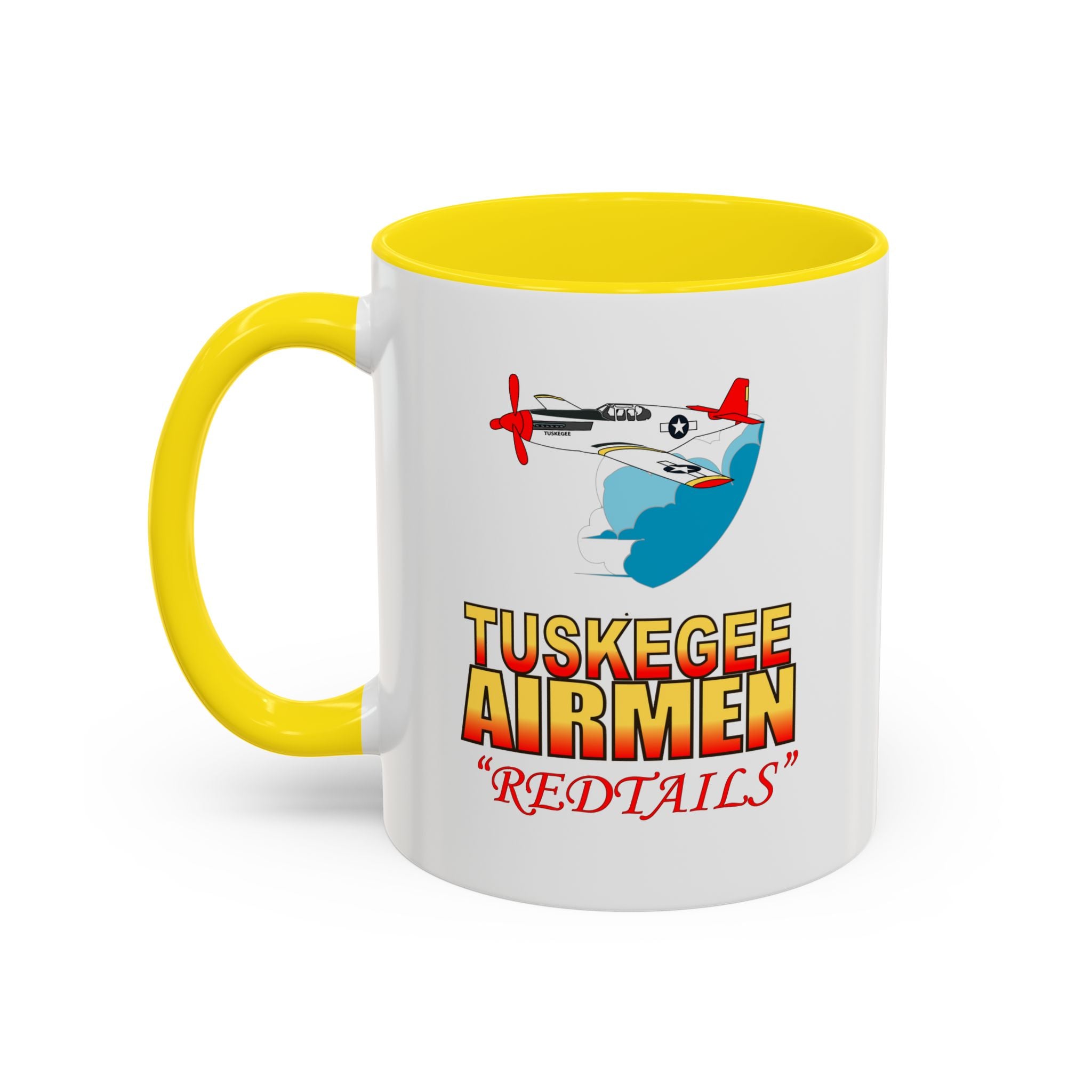 Accent Coffee Mug - Army Air Corp - Tuskegee Airmen - Redtails - AC - X 300