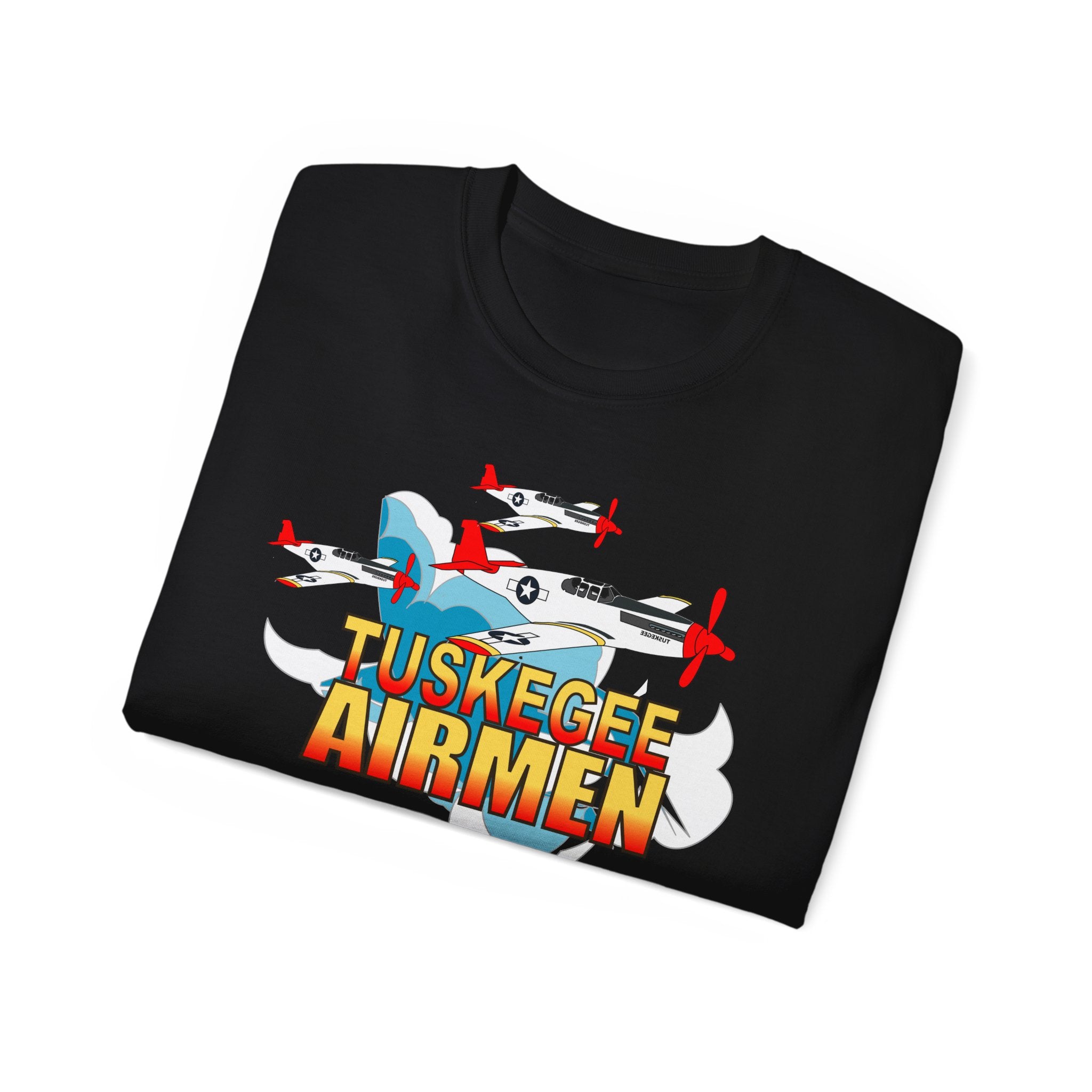 Unisex Ultra Cotton Tee - Army Air Corp - Tuskegee Airmen - Redtails - 3AC - X 300