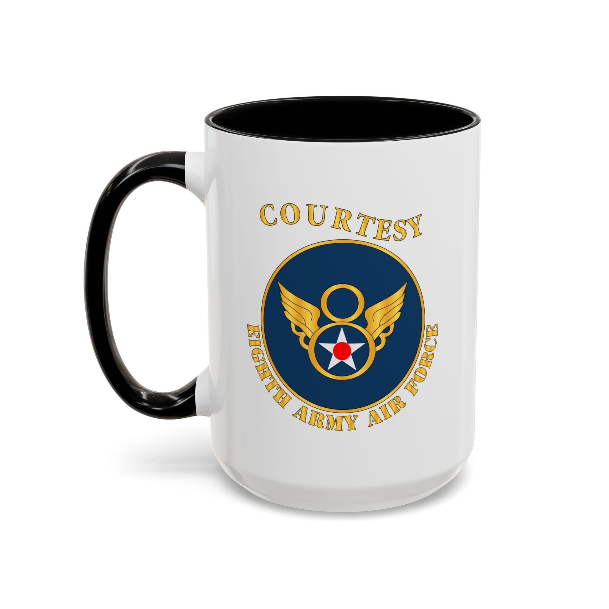 Accent Coffee Mug - AAC - 8th Air Force - WWII - Courtesy 8 AAF x 300