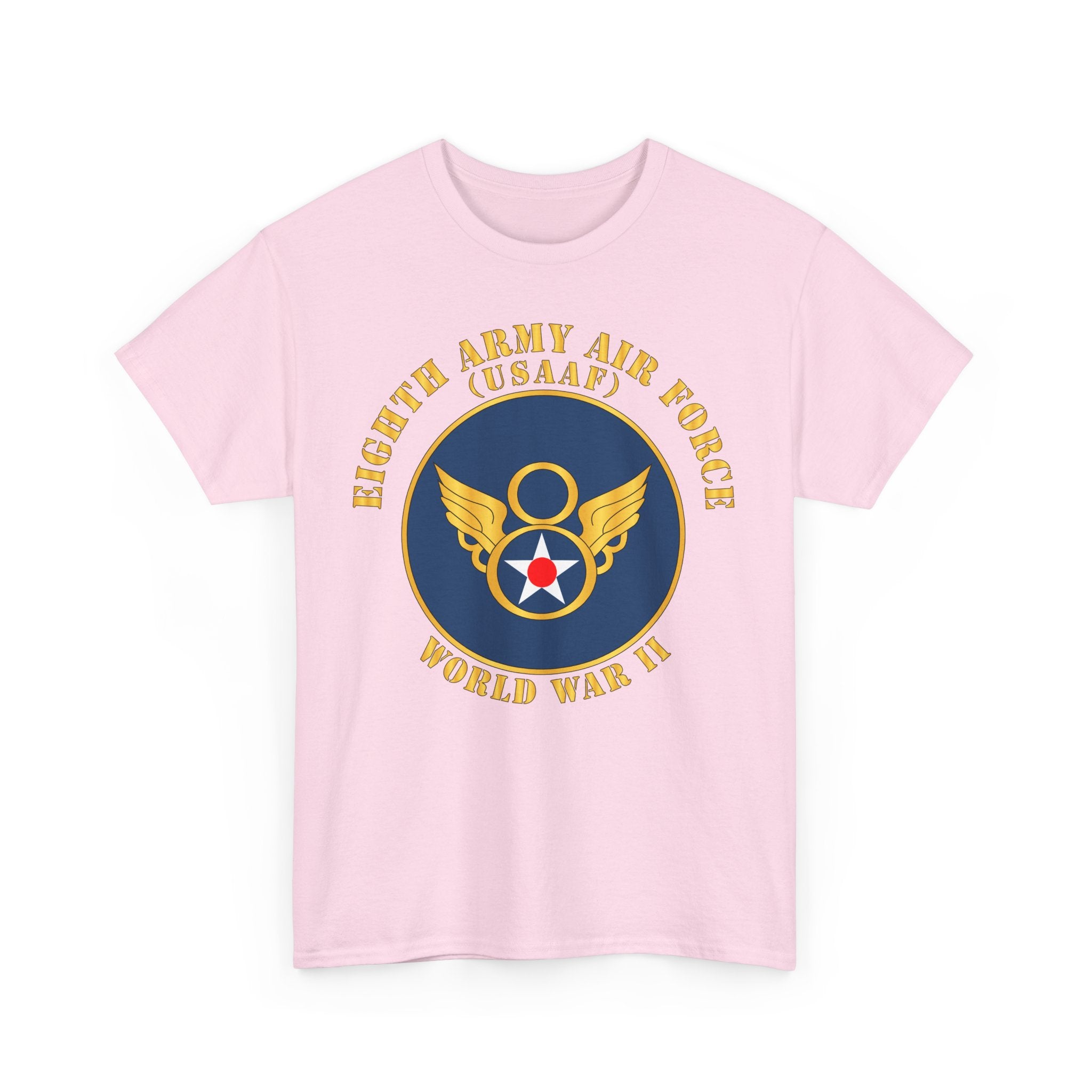 Unisex Heavy Cotton Tee - Eighth Air Force, Army Air Corps, WWII