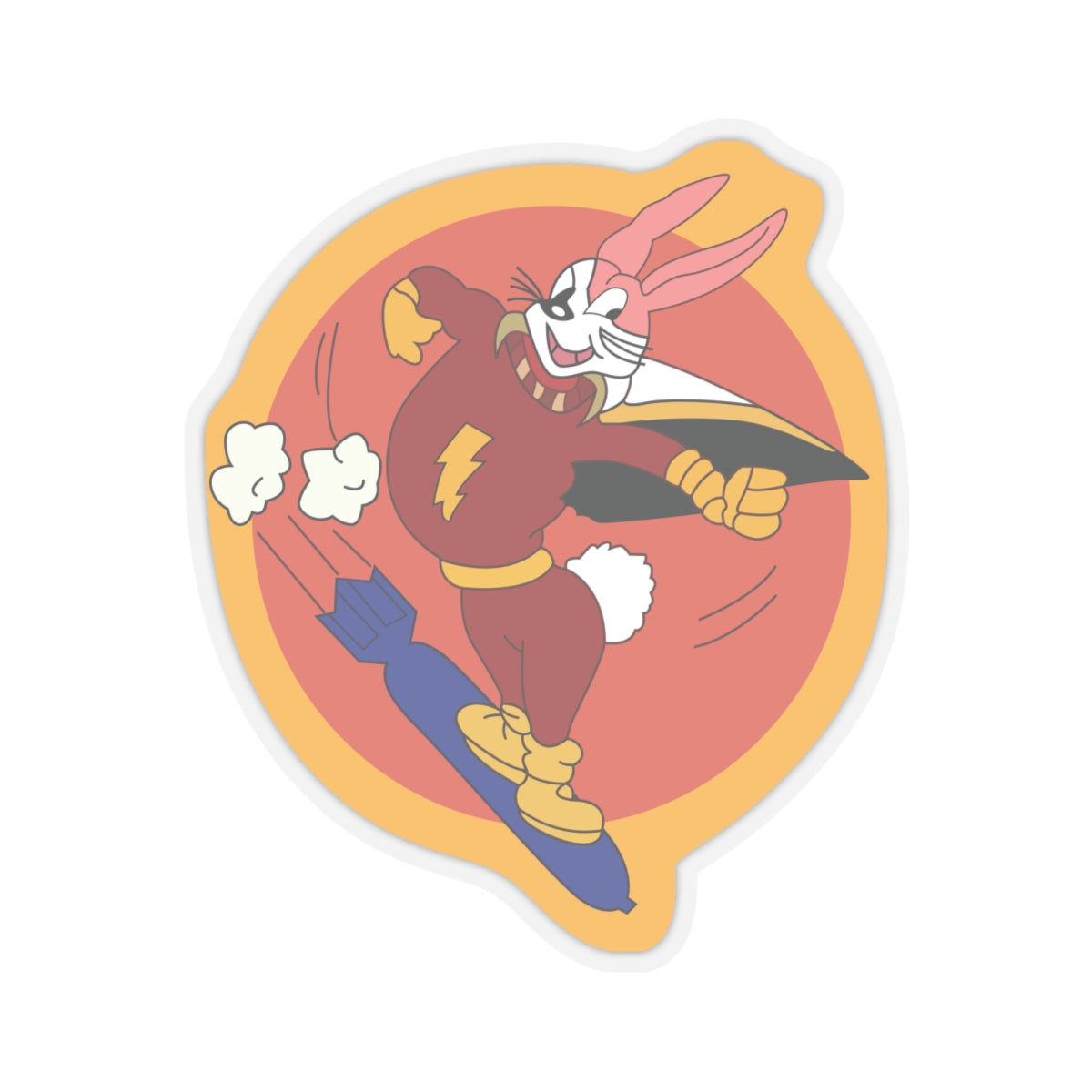 Kiss-Cut Stickers - ACC - 715th  Bombardment Squadron wo Txt X 300