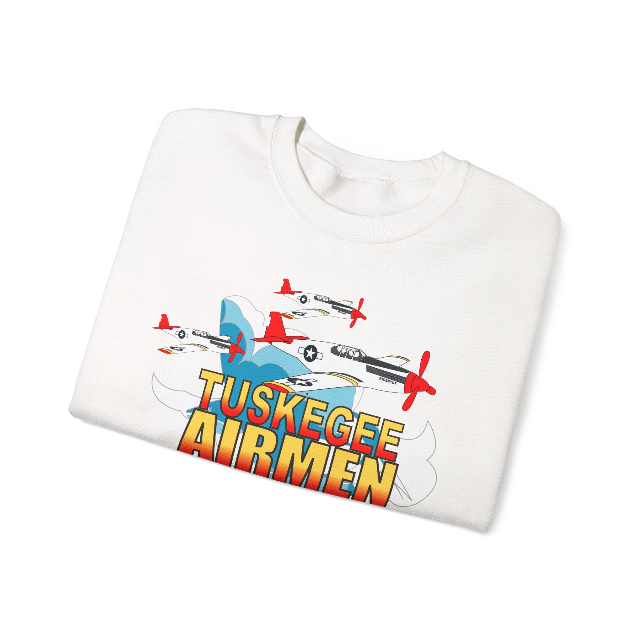 Crewneck Sweatshirt - Army Air Corp - Tuskegee Airmen - Redtails - 3AC - X 300
