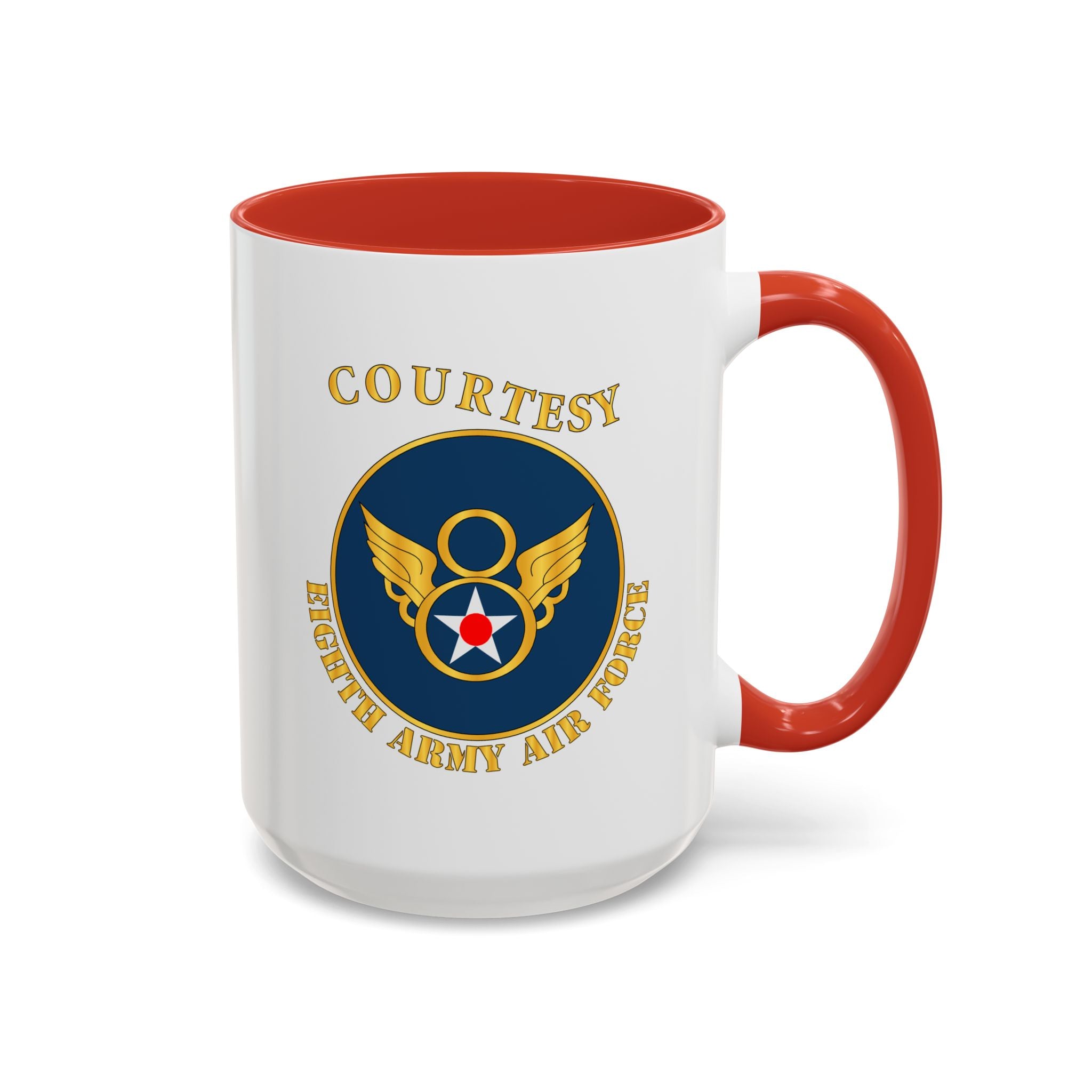 Accent Coffee Mug - AAC - 8th Air Force - WWII - Courtesy 8 AAF x 300