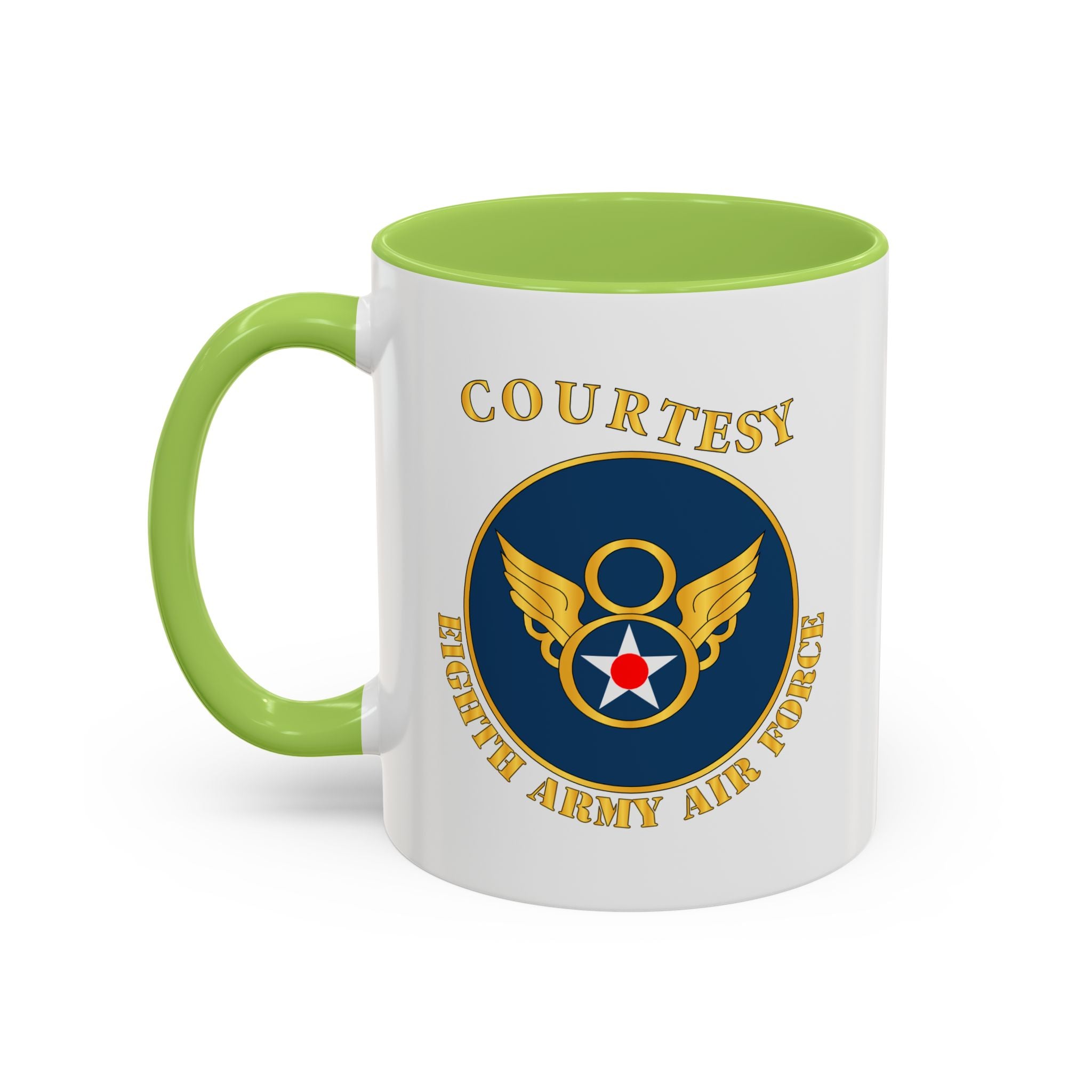 Accent Coffee Mug - AAC - 8th Air Force - WWII - Courtesy 8 AAF x 300