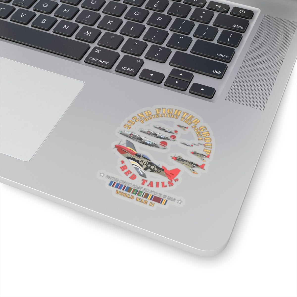 Kiss-Cut Stickers - Army - AAC - 332nd Fighter Group - Red Tails - Protect Force