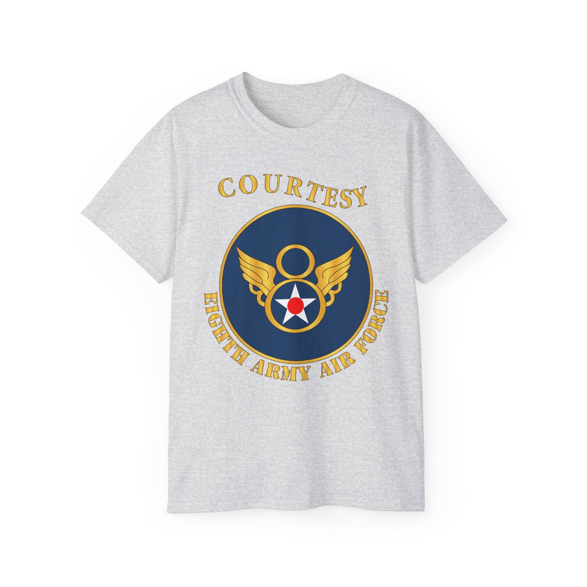 Unisex Ultra Cotton Tee - AAC - 8th Air Force - WWII - Courtesy 8 AAF x 300