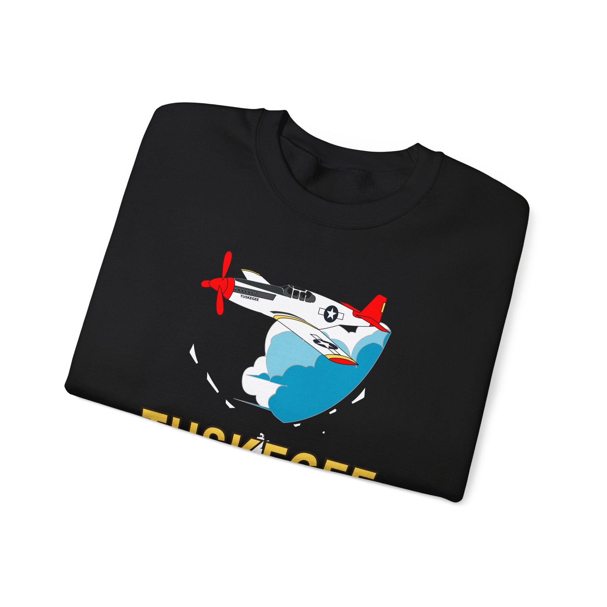 Crewneck Sweatshirt - Army Air Corp - Tuskegee Airmen - Redtails - AC - X 300