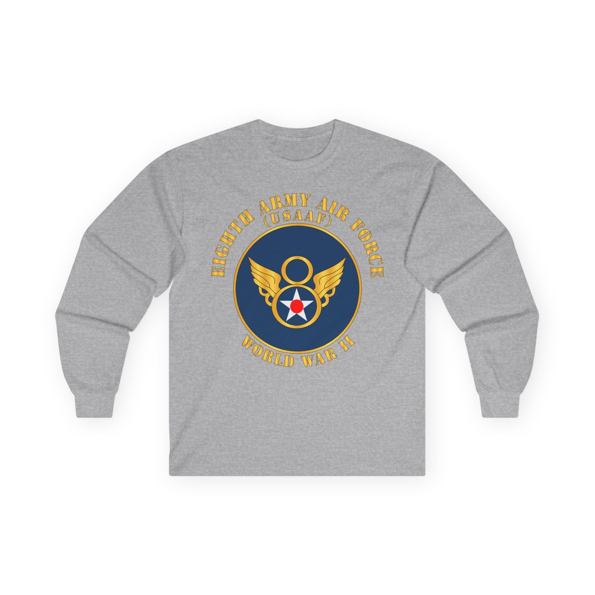 Unisex Long Sleeve Tee - AAC - 8th Air Force - WWII - USAAF x 300