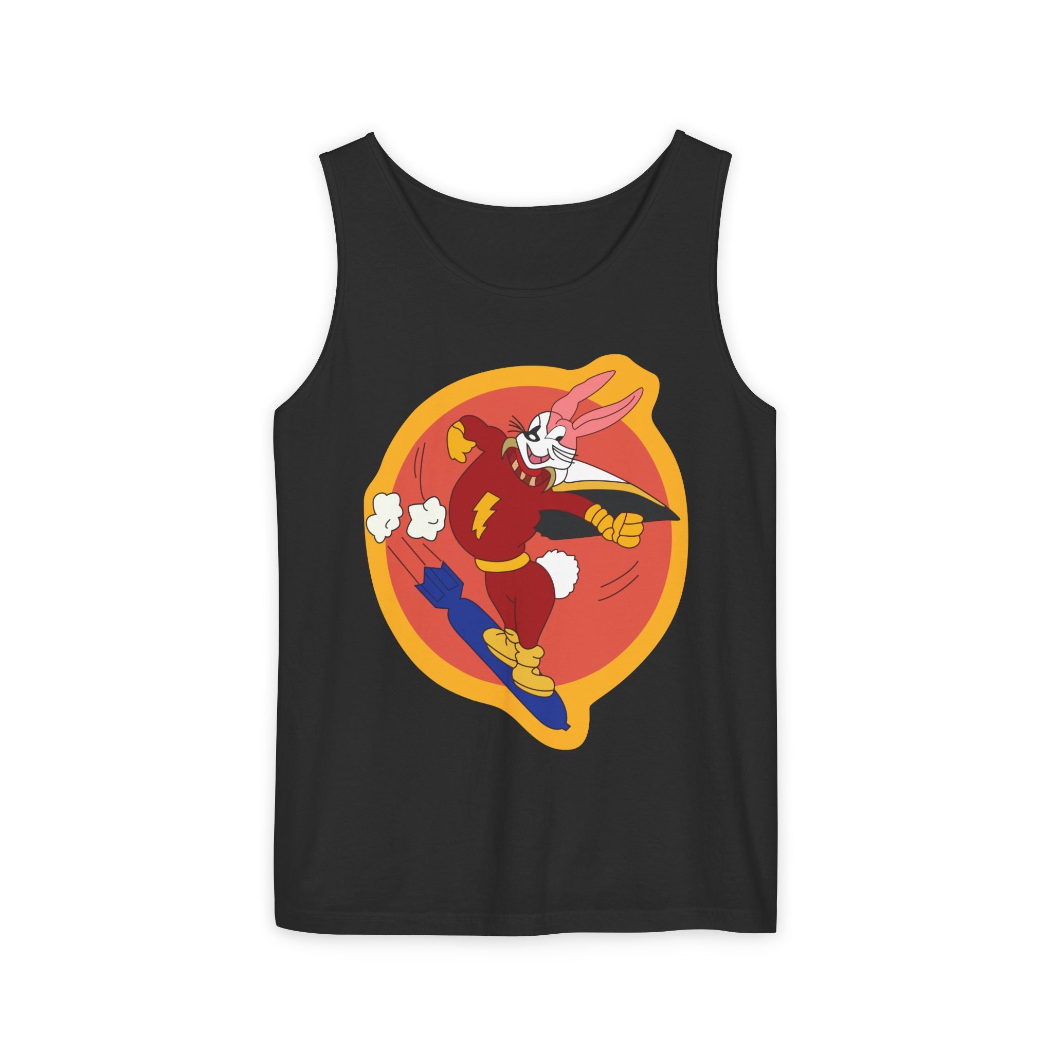 Unisex Garment-Dyed Tank Top - ACC - 715th  Bombardment Squadron wo Txt X 300