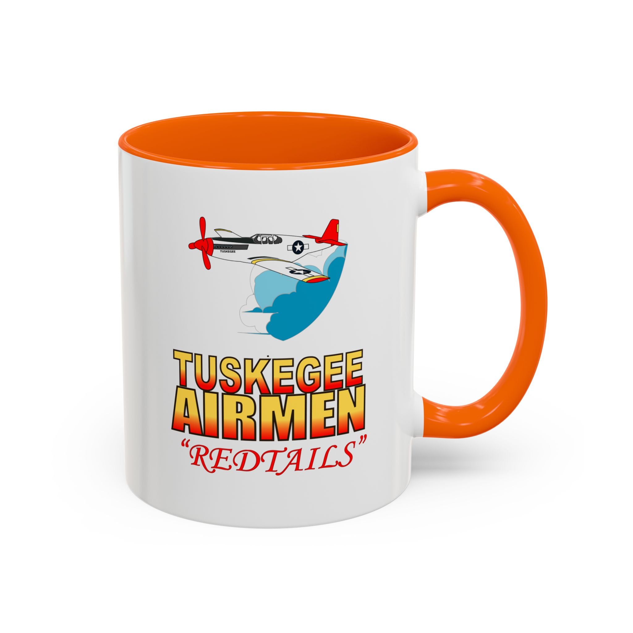 Accent Coffee Mug - Army Air Corp - Tuskegee Airmen - Redtails - AC - X 300