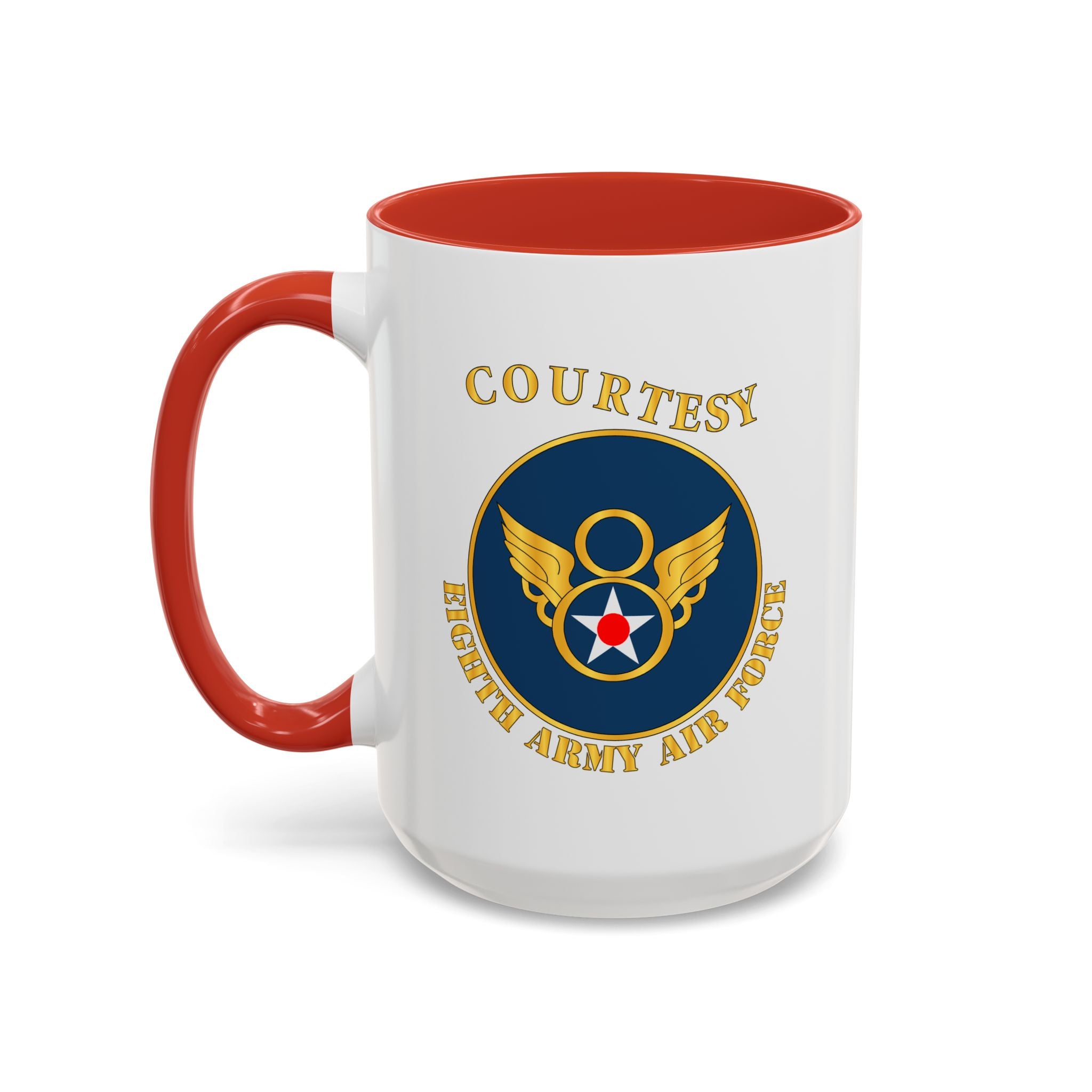 Accent Coffee Mug - AAC - 8th Air Force - WWII - Courtesy 8 AAF x 300