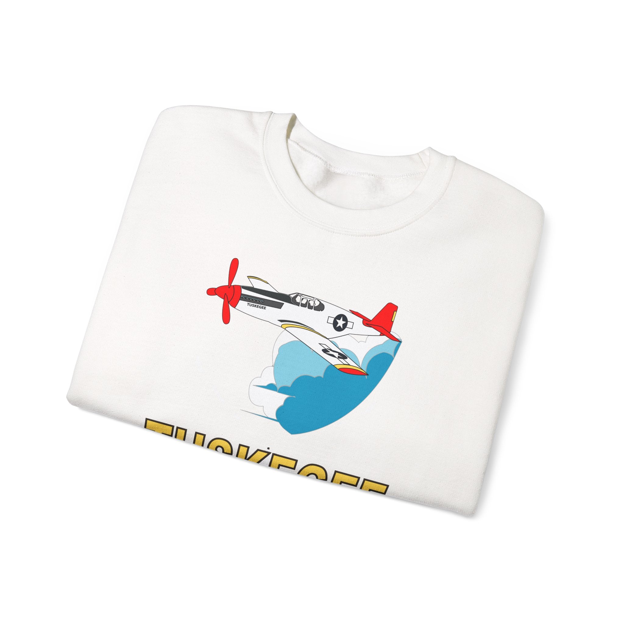 Crewneck Sweatshirt - Army Air Corp - Tuskegee Airmen - Redtails - AC - X 300