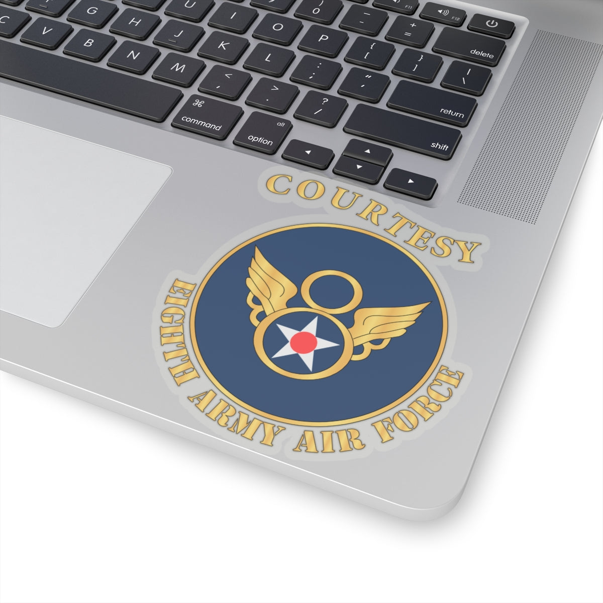 Kiss-Cut Stickers - AAC - 8th Air Force - WWII - Courtesy 8 AAF x 300