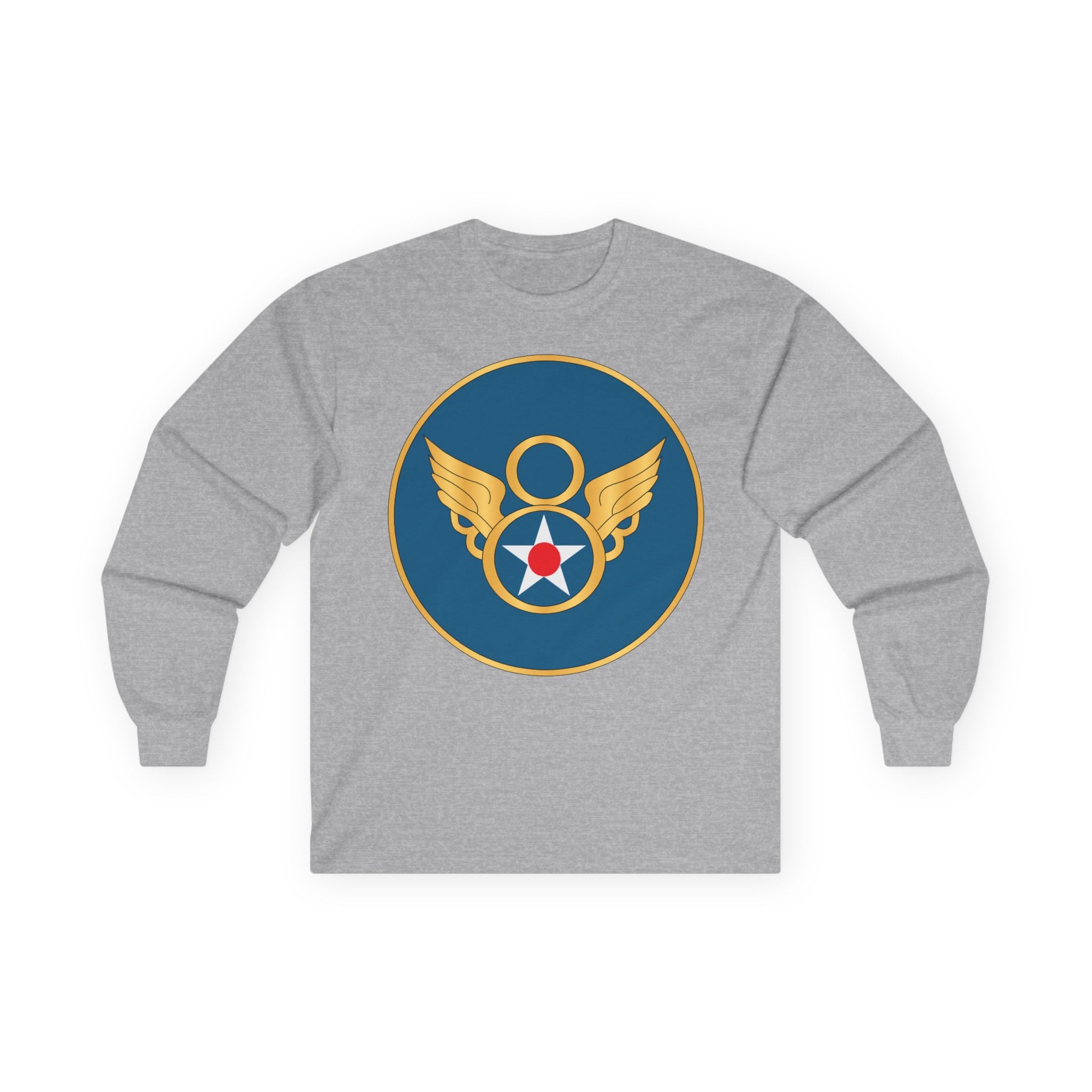Unisex Long Sleeve Tee - AAC - 8th Air Force wo Txt X 300