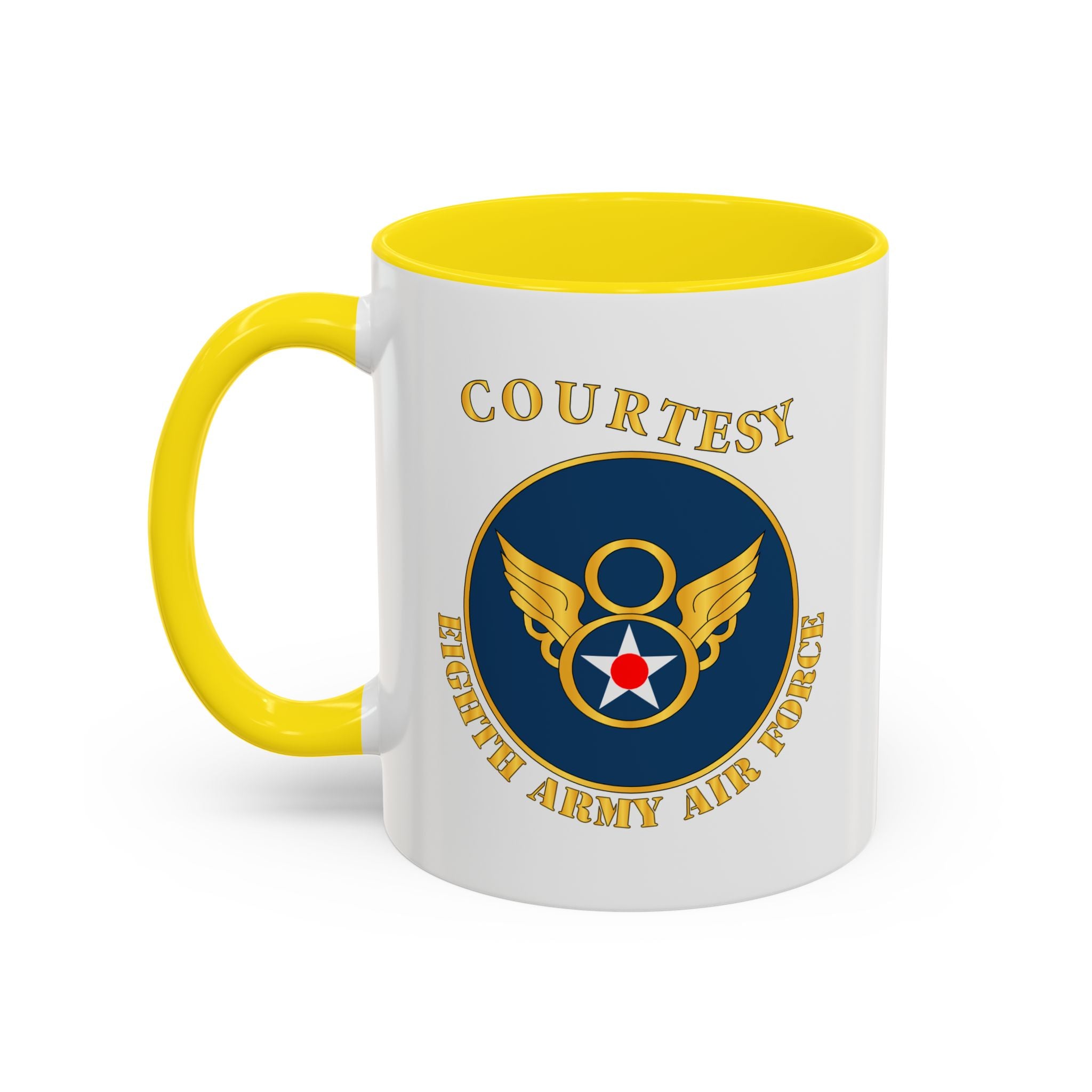 Accent Coffee Mug - AAC - 8th Air Force - WWII - Courtesy 8 AAF x 300