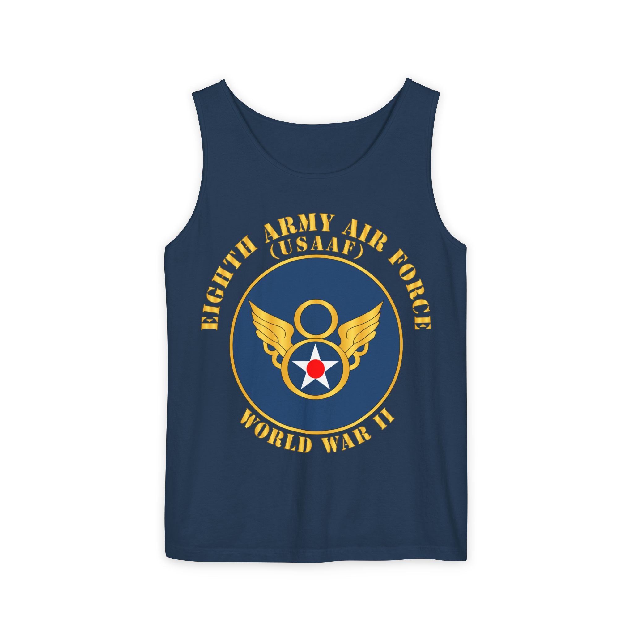 Unisex Garment-Dyed Tank Top - AAC - 8th Air Force - WWII - USAAF x 300