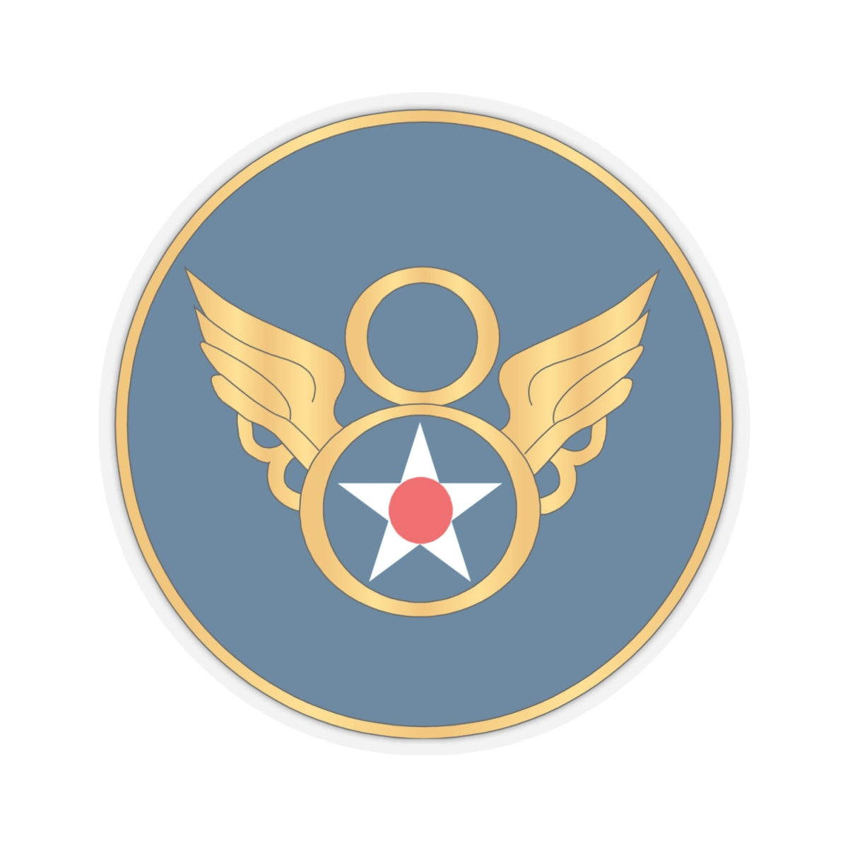 Kiss-Cut Stickers - AAC - 8th Air Force wo Txt X 300