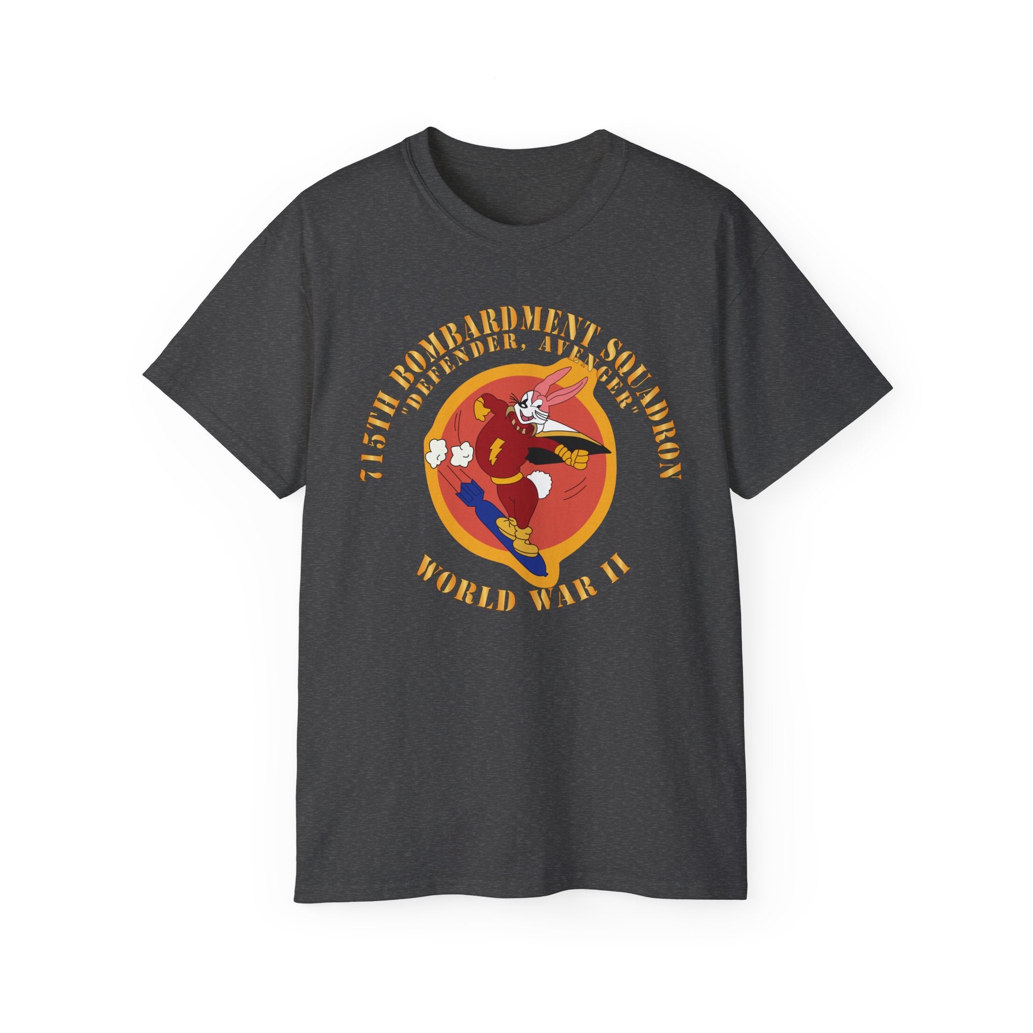 Unisex Ultra Cotton Tee - ACC - 715th  Bombardment Squadron - Defender, Avenger - World War II X 300