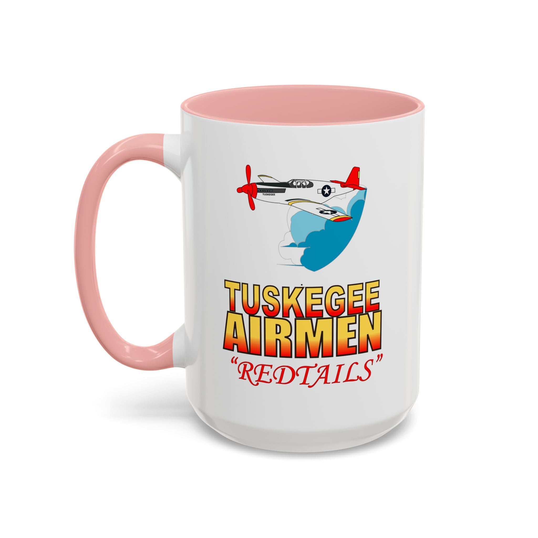Accent Coffee Mug - Army Air Corp - Tuskegee Airmen - Redtails - AC - X 300
