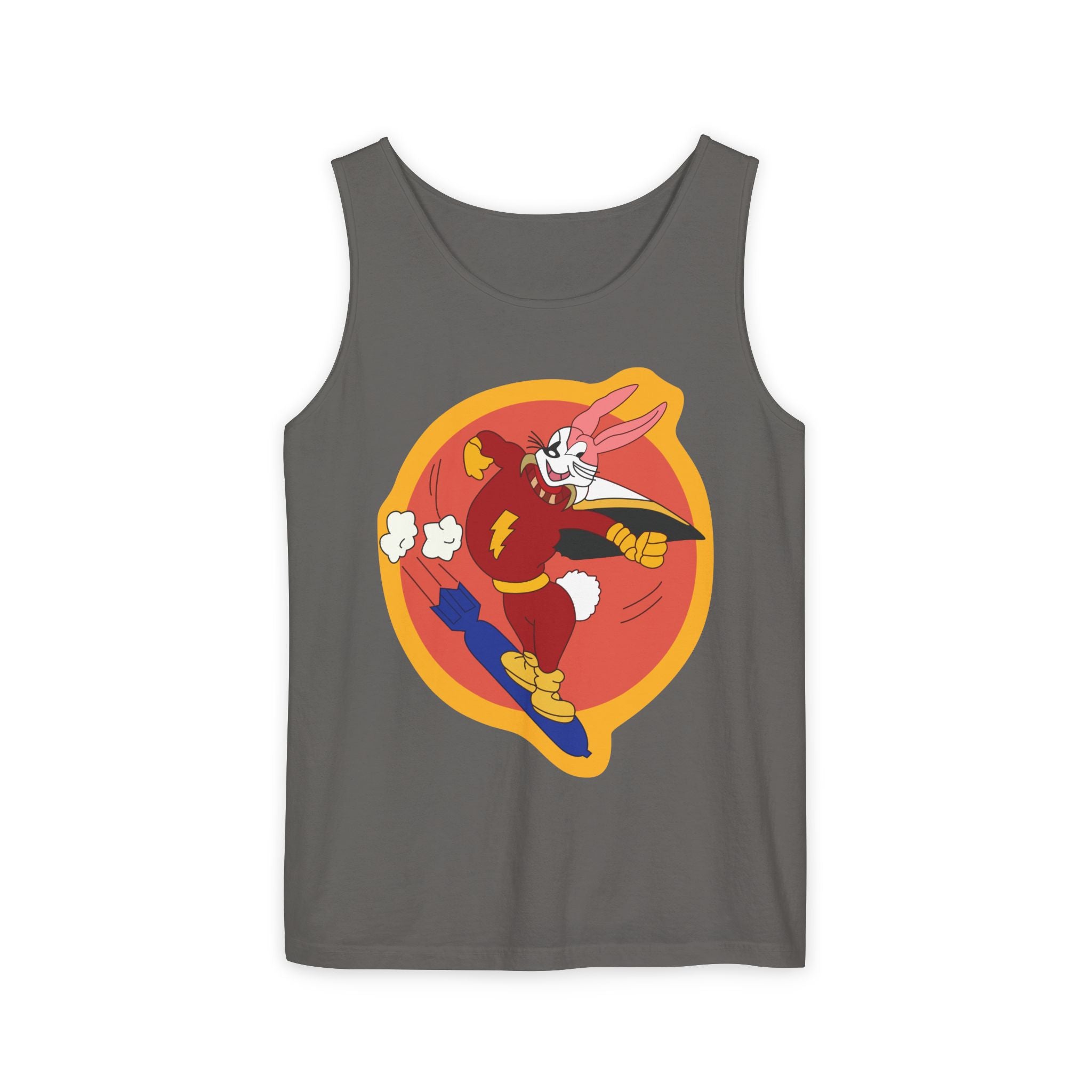 Unisex Garment-Dyed Tank Top - ACC - 715th  Bombardment Squadron wo Txt X 300