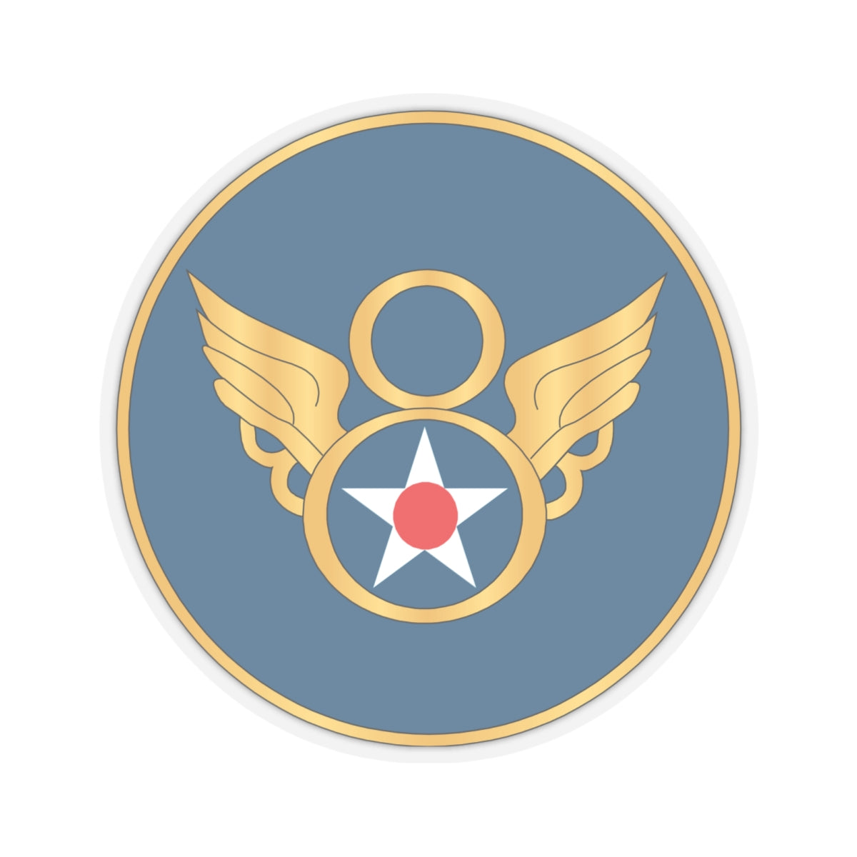 Kiss-Cut Stickers - AAC - 8th Air Force wo Txt X 300