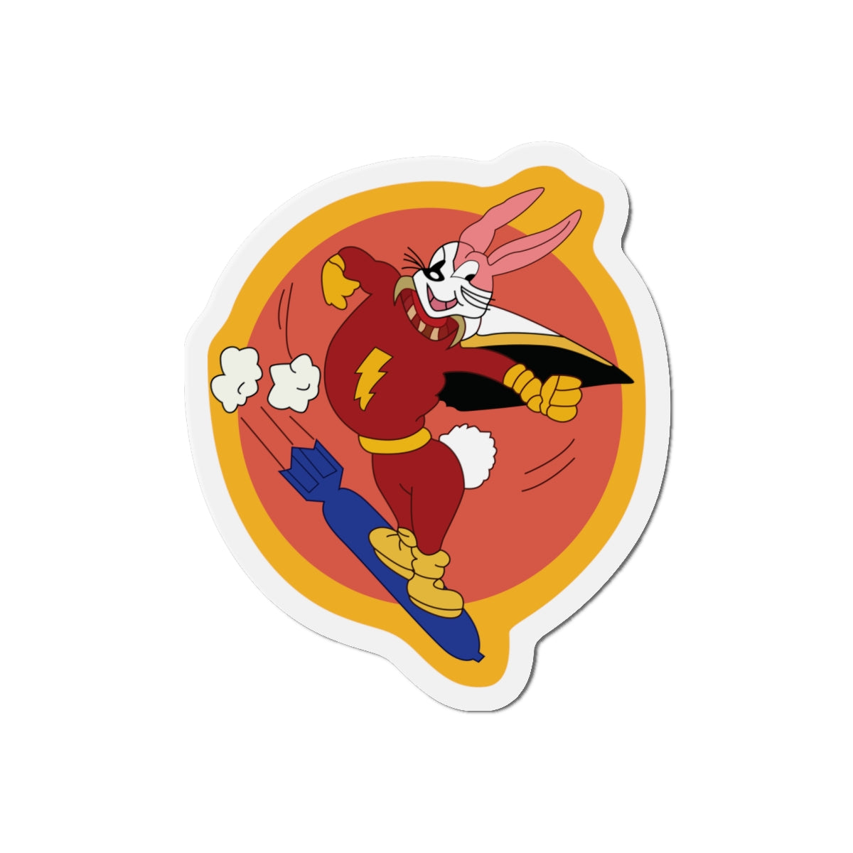 Die-Cut Magnets - ACC - 715th  Bombardment Squadron wo Txt X 300