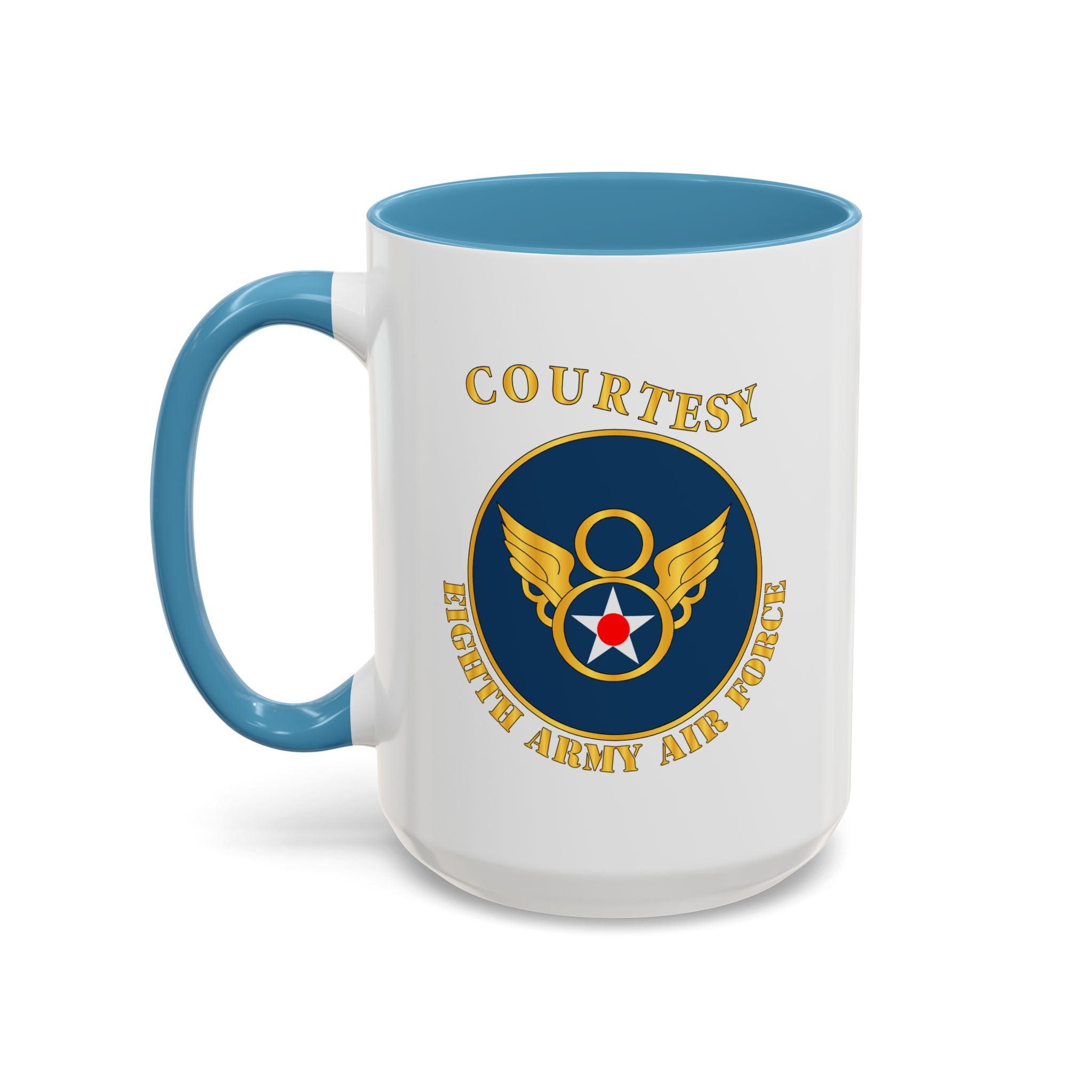 Accent Coffee Mug - AAC - 8th Air Force - WWII - Courtesy 8 AAF x 300