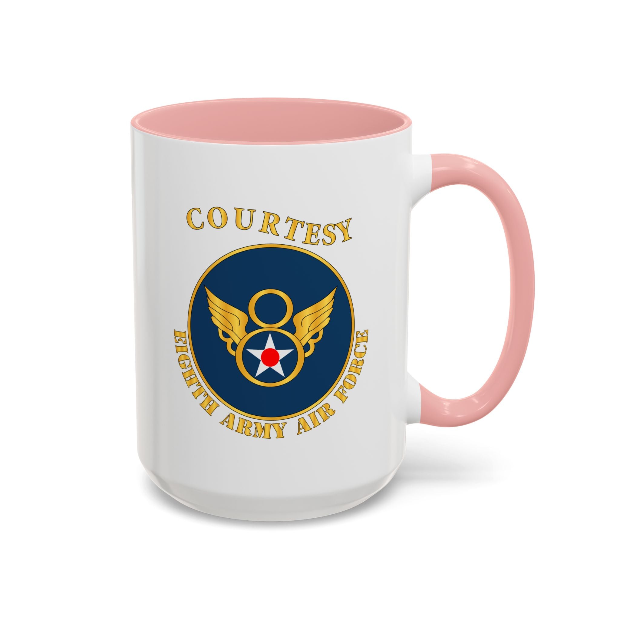 Accent Coffee Mug - AAC - 8th Air Force - WWII - Courtesy 8 AAF x 300