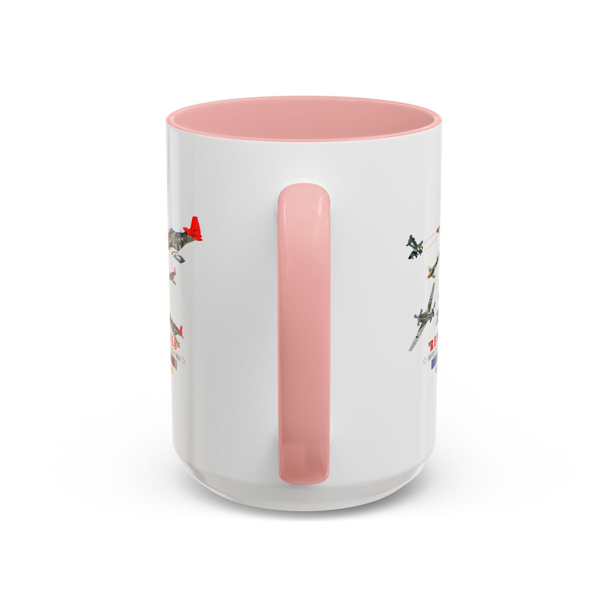 Accent Coffee Mug - Army - AAC - 332nd Fighter Group - Red Tails - At War