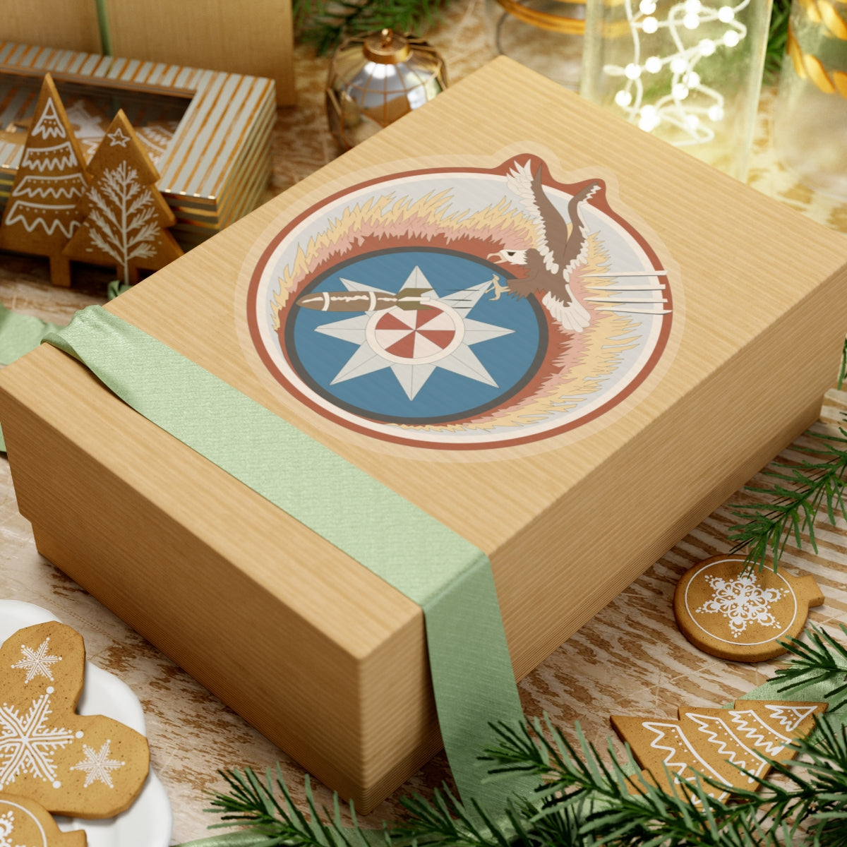 Kiss-Cut Stickers - AAC - 773rd Bomb Squadron, 463rd Bomb Group - 15th AF wo Txt X 300