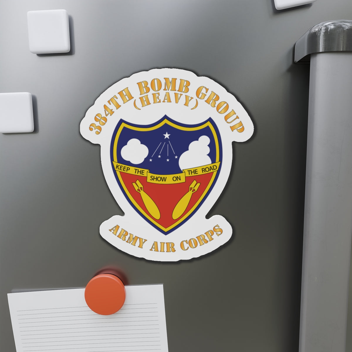 Die-Cut Magnets - AAC - 384th Bomb Group X 300