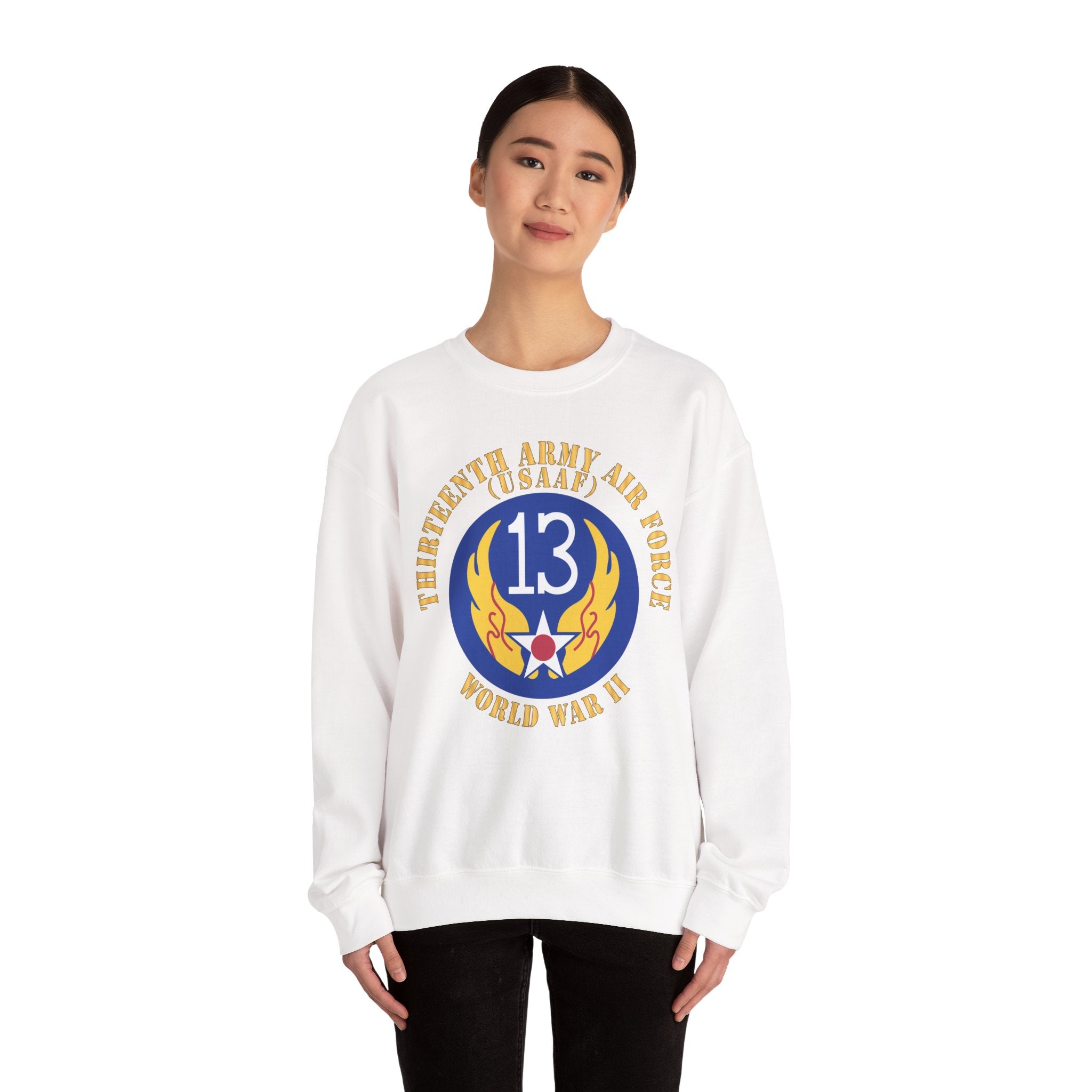 Crewneck Sweatshirt - AAC - SSI - 13th Air Force - WWII - USAAF x 300