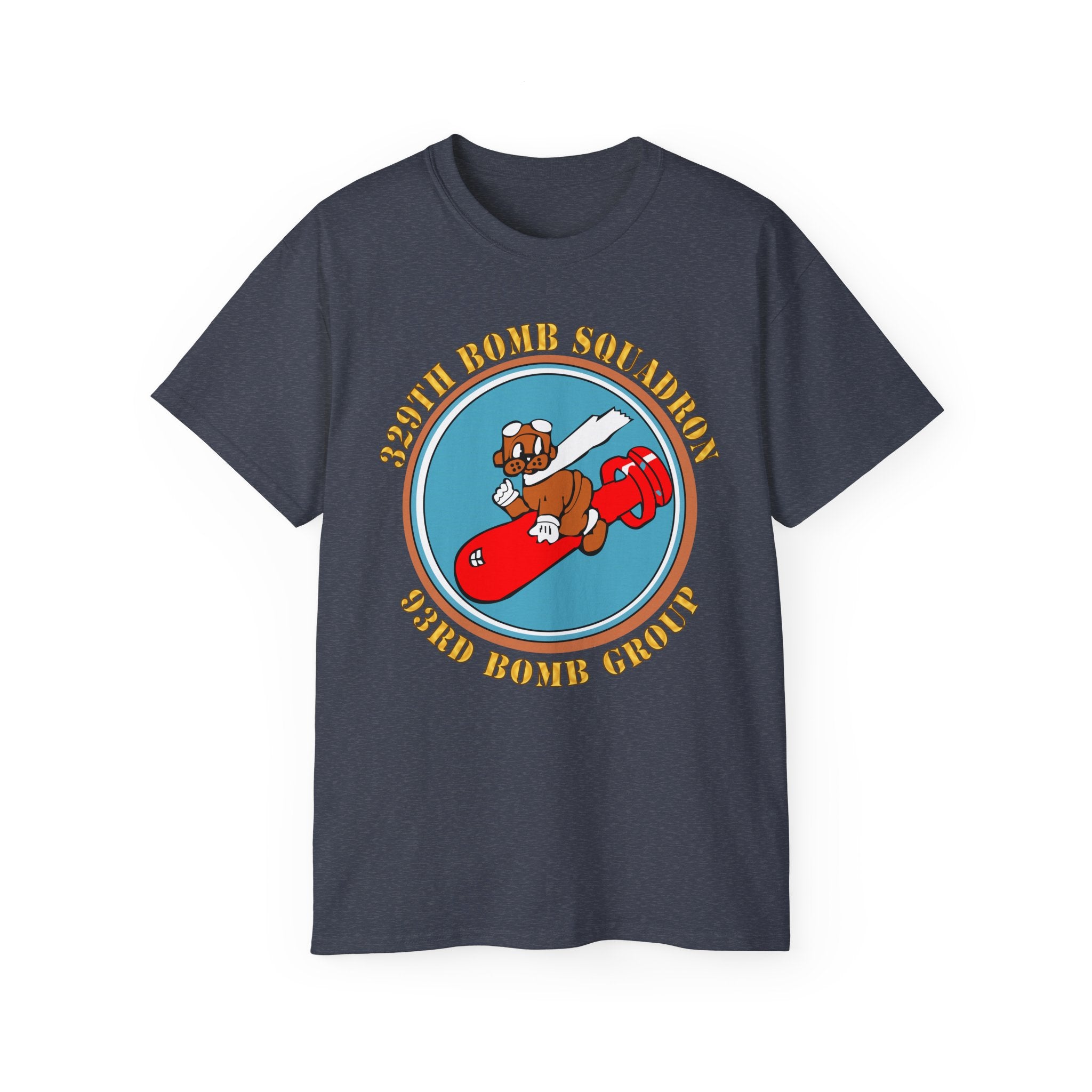 Unisex Ultra Cotton Tee - AAC - 329th Bomb Squadron,93rd Bomb Group - WWII - USAAF