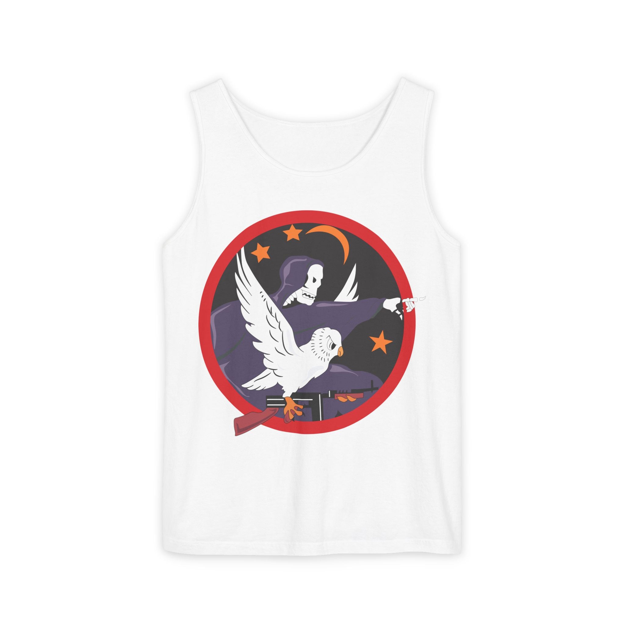 Unisex Garment-Dyed Tank Top - AAC - 416th Night Fighter Squadron wo txt X 300
