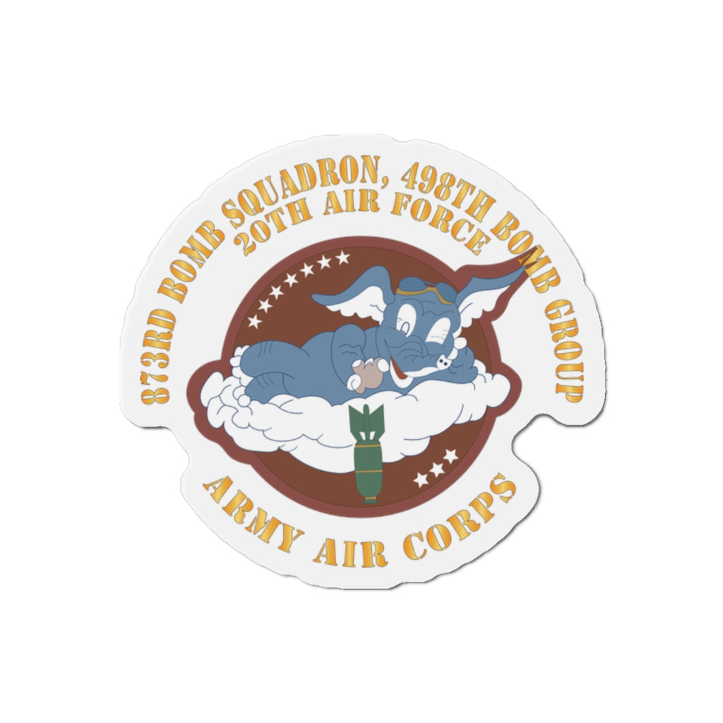 Die-Cut Magnets - AAC - 873rd Bomb Squadron, 498th Bomb Group - 20th AAF X 300