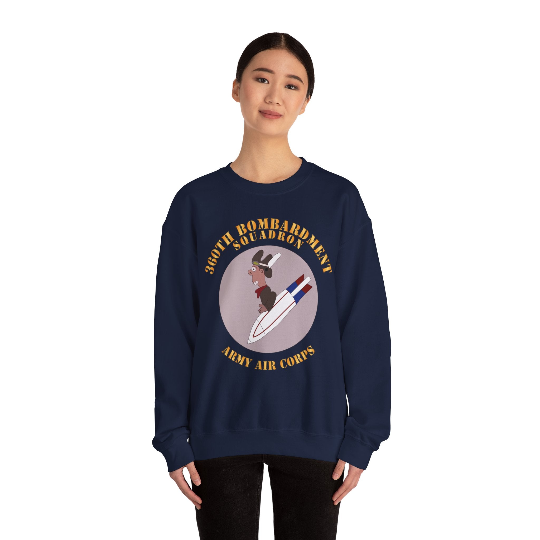 Crewneck Sweatshirt - AAC - 360th Bombardment Squadron X 300