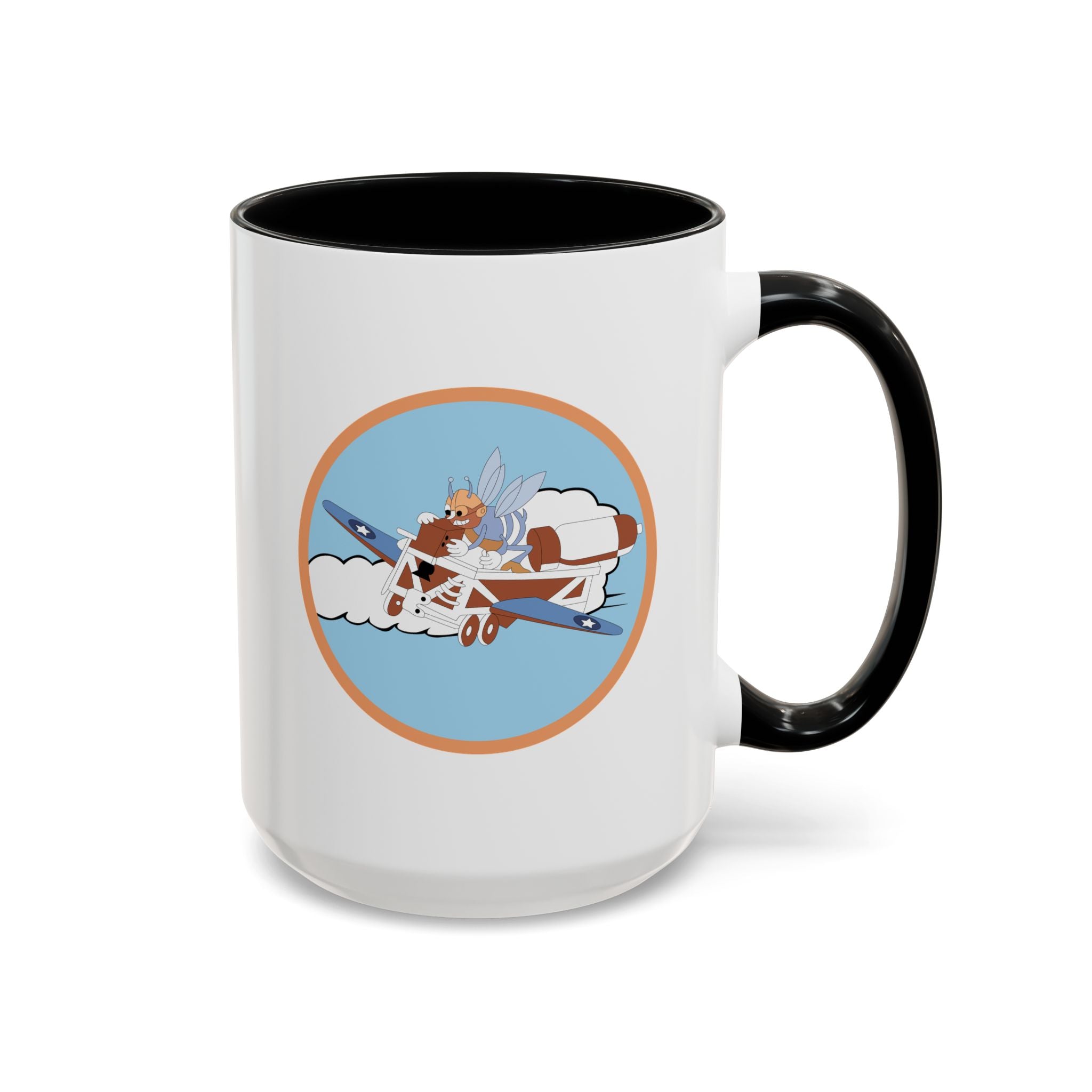 Accent Coffee Mug - AAC - 782nd Bomb Squadron, 465th Bomb Group - 15th AF wo Txt X 300