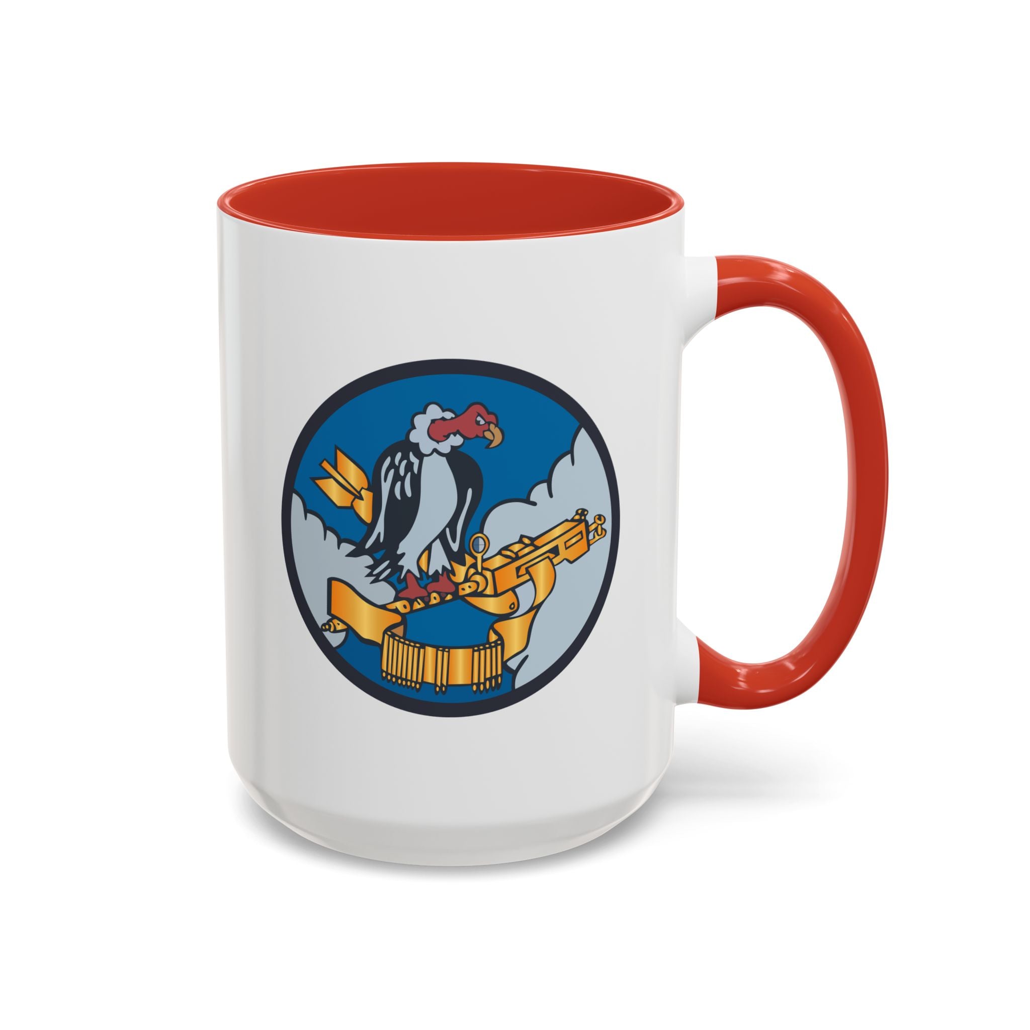 Accent Coffee Mug - AAC - 824th Bomb Squadron, 484th Bomb Group - 15th AAF wo txt X 300