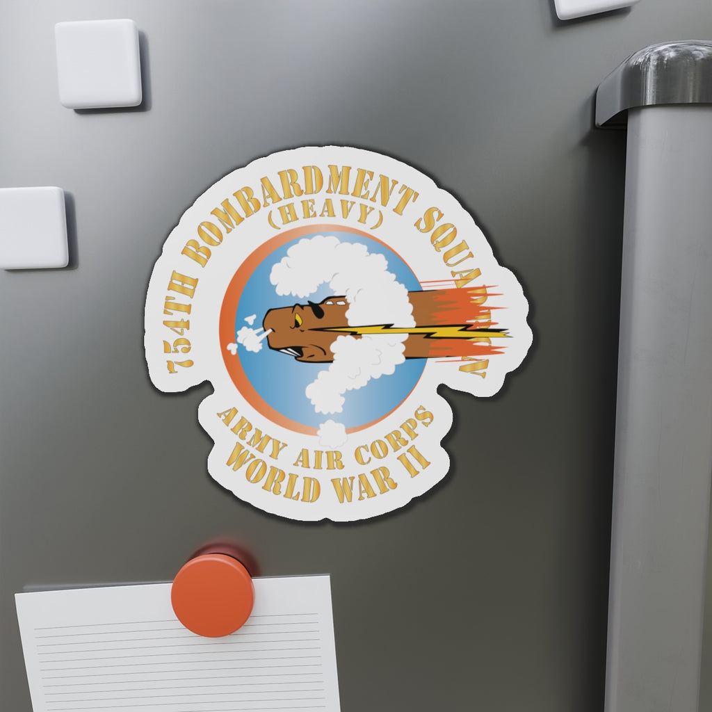 Die-Cut Magnets - AAC - 754th Bombardment Squadron - Army Air Corps - WWII X 300