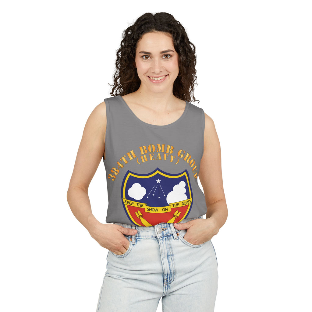 Unisex Garment-Dyed Tank Top - AAC - 384th Bomb Group X 300