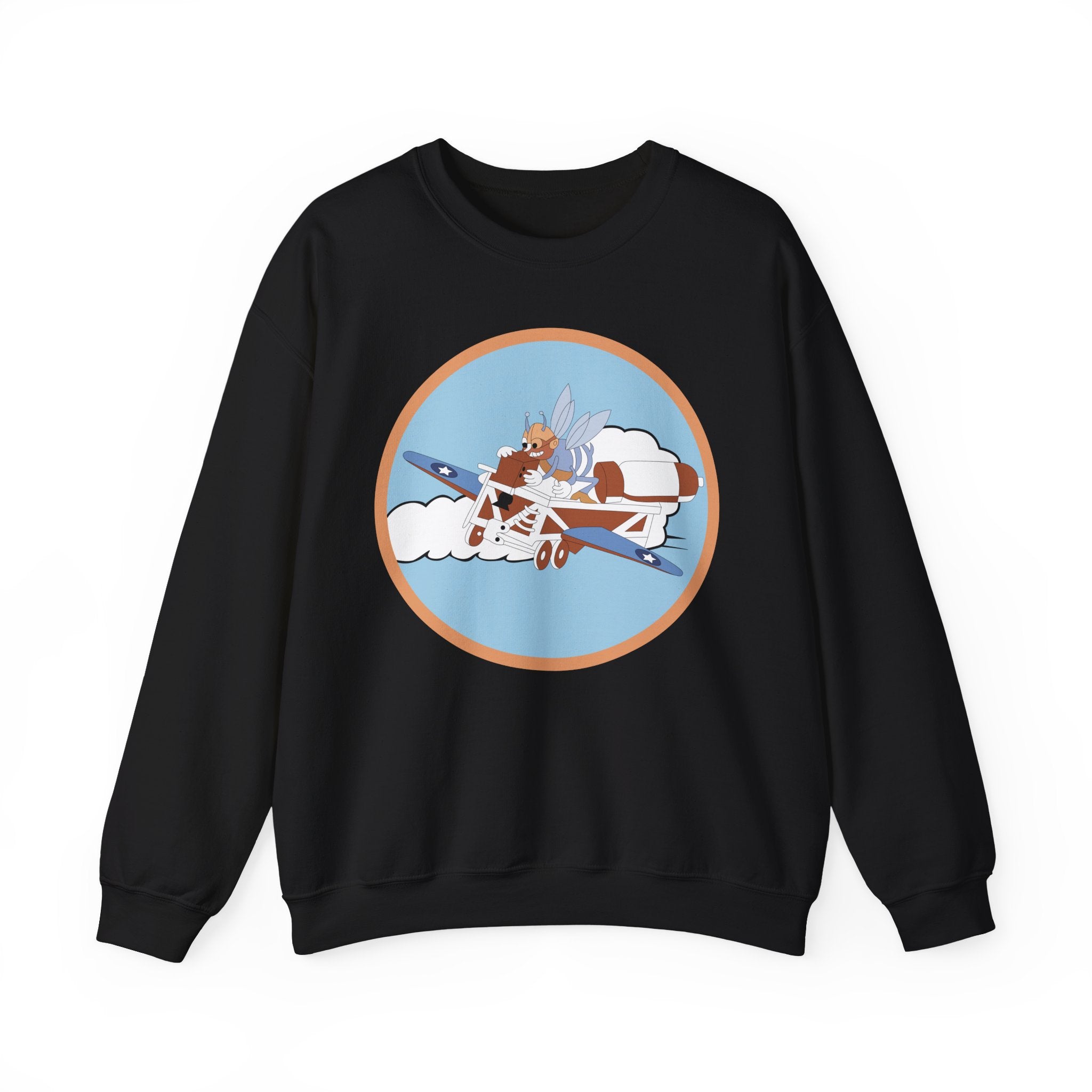 Crewneck Sweatshirt - AAC - 782nd Bomb Squadron, 465th Bomb Group - 15th AF wo Txt X 300