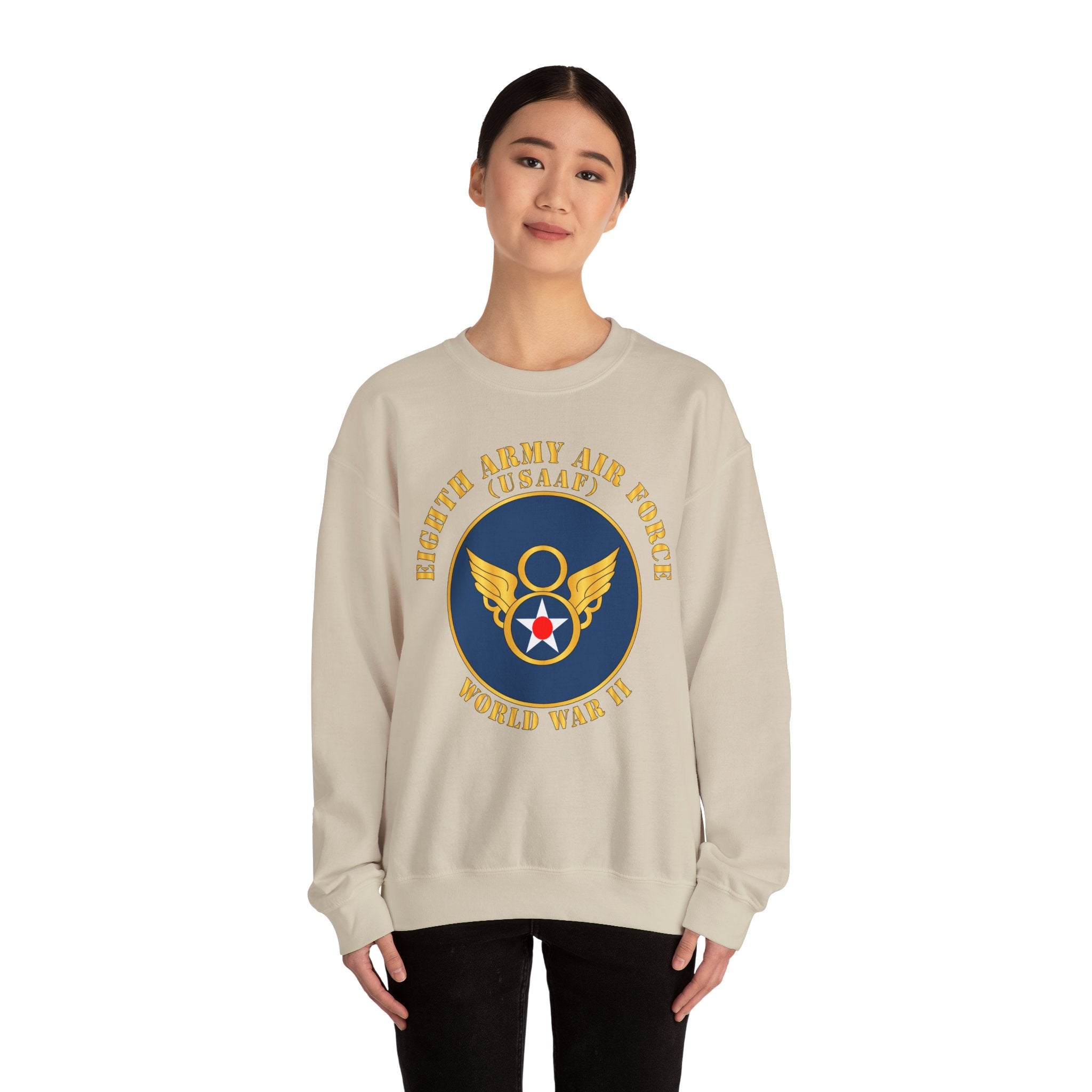 Crewneck Sweatshirt - AAC - 8th Air Force - WWII - USAAF x 300