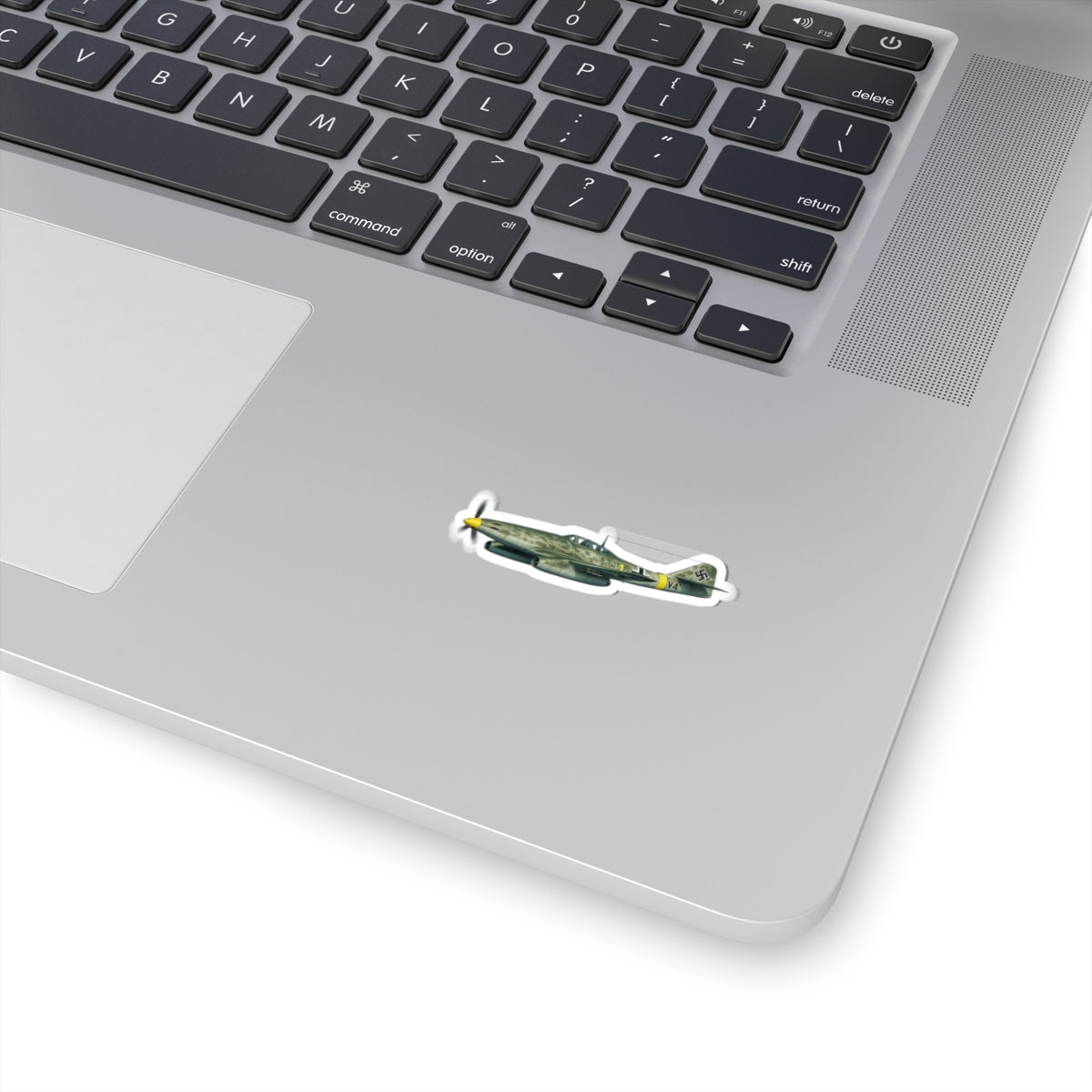 Kiss-Cut Stickers - WWII - Fighter Aircraft - Messerschmitt Me 262 - Profile - Left - In Flight