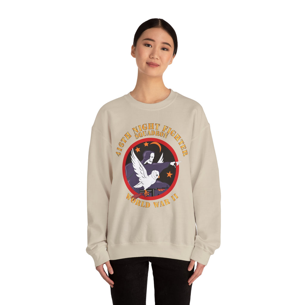 Crewneck Sweatshirt - AAC - 416th Night Fighter Squadron - WWII X 300