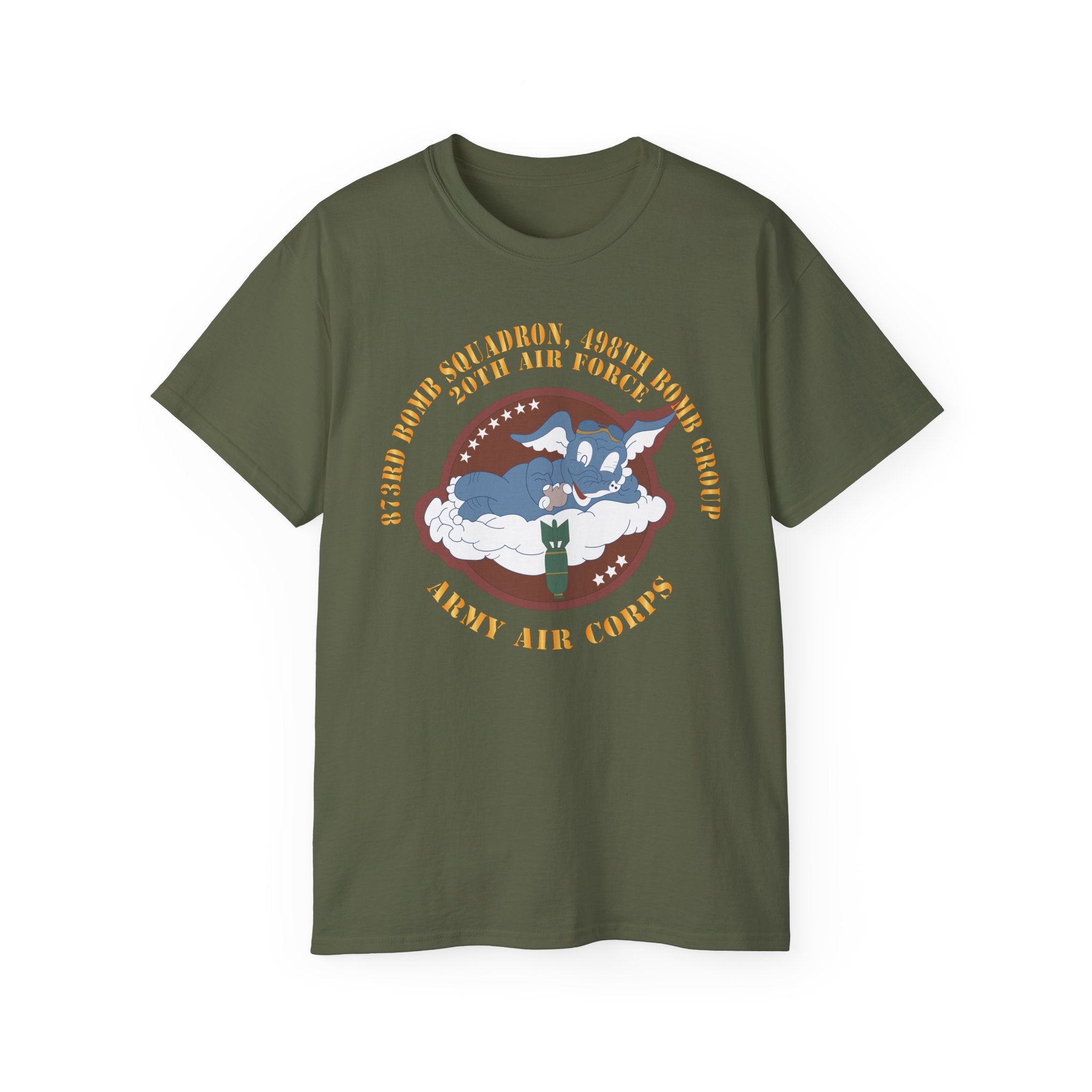 Unisex Ultra Cotton Tee - AAC - 873rd Bomb Squadron, 498th Bomb Group - 20th AAF X 300